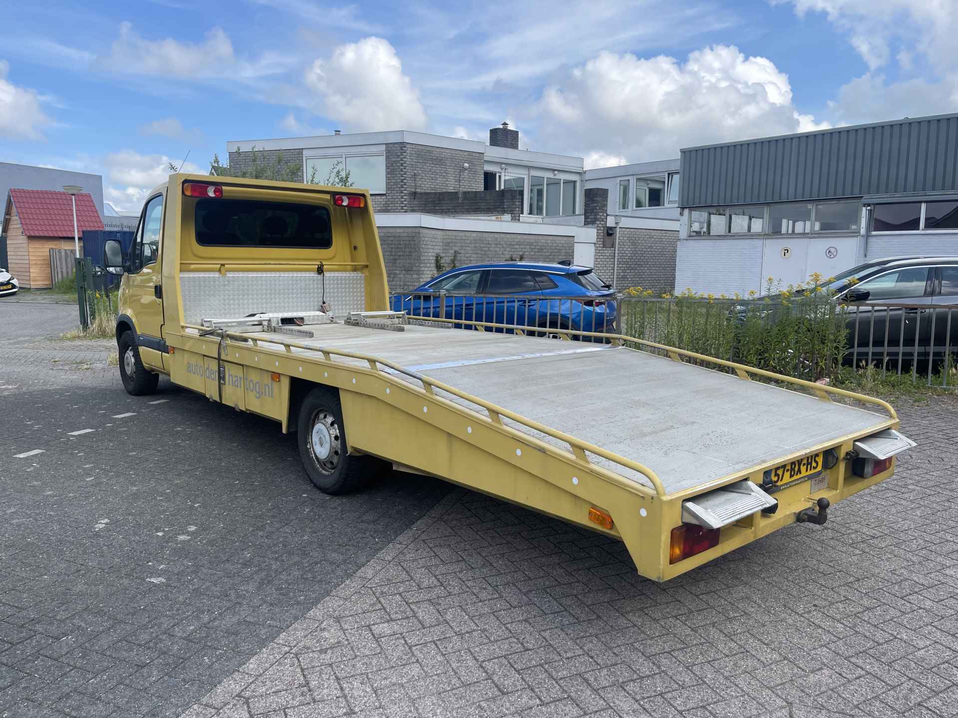 Opel Movano 2.5 CDTi L3H1 Aluminimum tijhof oprijwagenal - 3/16