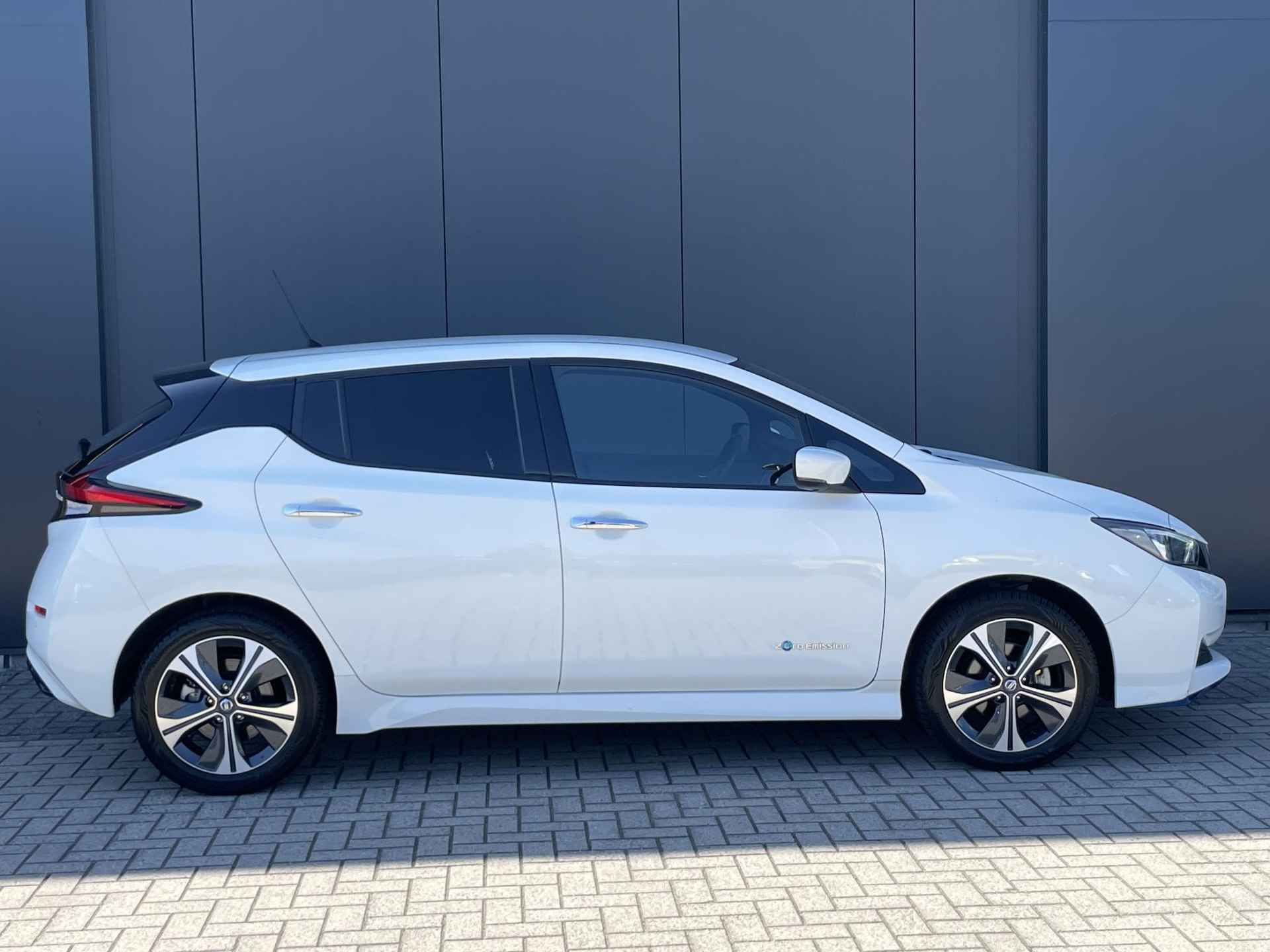 Nissan LEAF 62 kWh e+ Tekna | Leder | Groot accupakket | 18 inch | Bose® Audio | Navigatie | Lage km-stand - 12/45