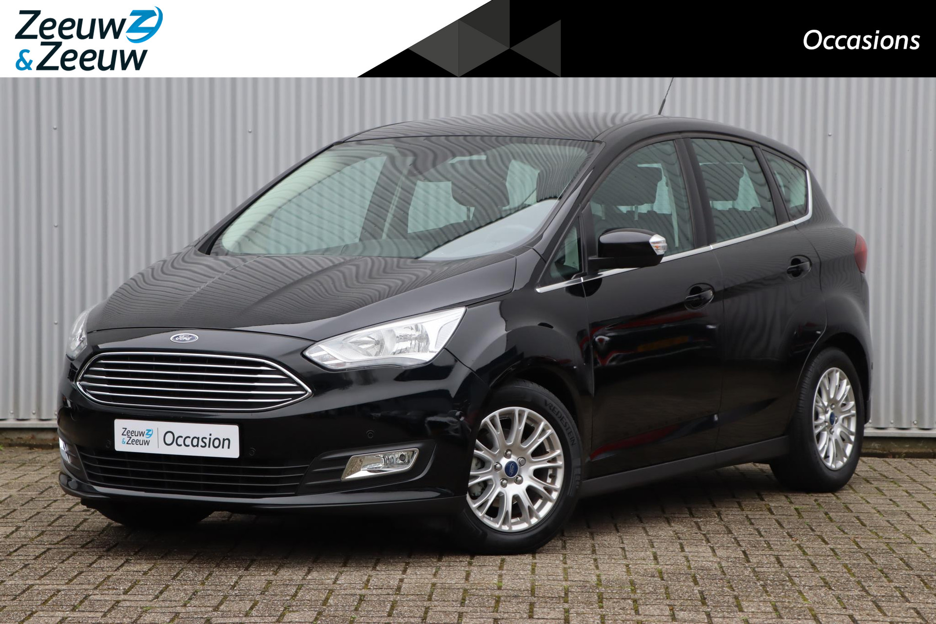 Ford C-Max 1.0 Titanium | Cruise Control | Parkeersensoren | Climate Control | Verwarmbare Voorruit | Elektrisch verstelbare bestuurdersstoel | 17" lichtmetalen velgen |