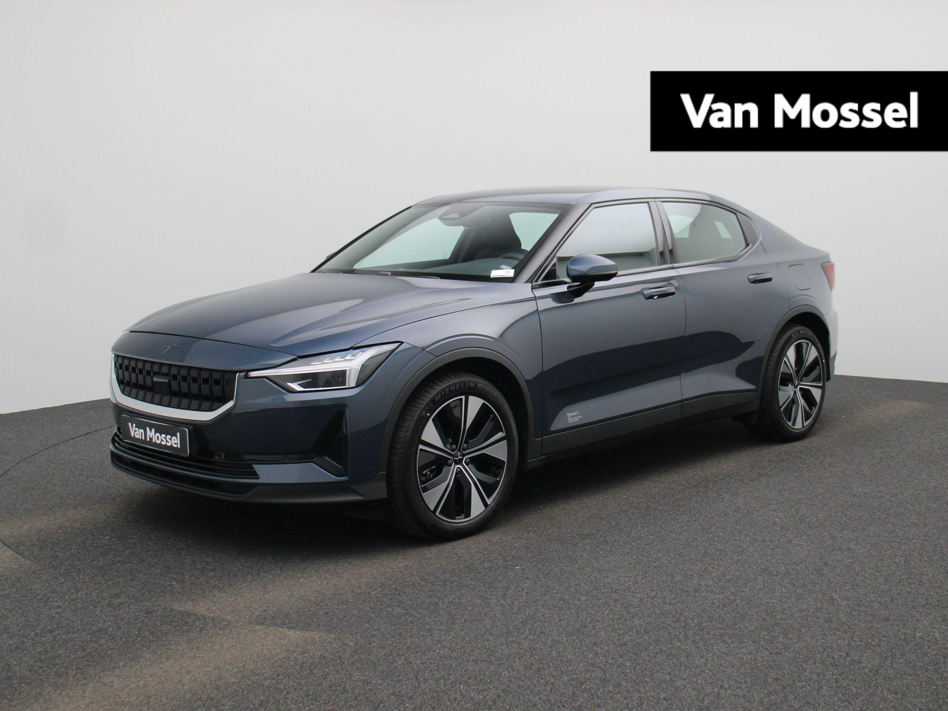 Polestar 2 Standard Range Single Motor 69 kWh | ACHTERUITRIJCAMERA | STOELVERWAMING | ELEKTRISCH BEDIENBARE ACHTERKLEP | ELEKTRISCH BEDIENBARE VOORSTOELEN | APPLE CARPLAY - ANDROID AUTO | KEYLESS | CRUISE CONTROL | CLIMATE CONTROL | PARKEERSENSOREN |