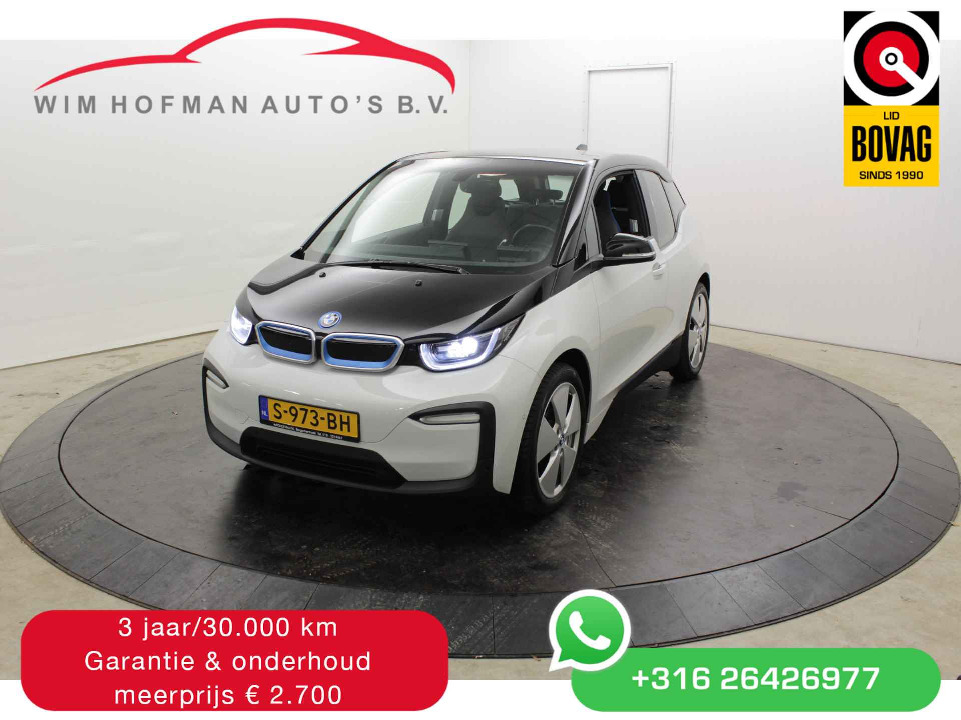 BMW i3 Exec. 120Ah 42Kwh Warmtepomp Camera Navi Stoelverw - 1/52