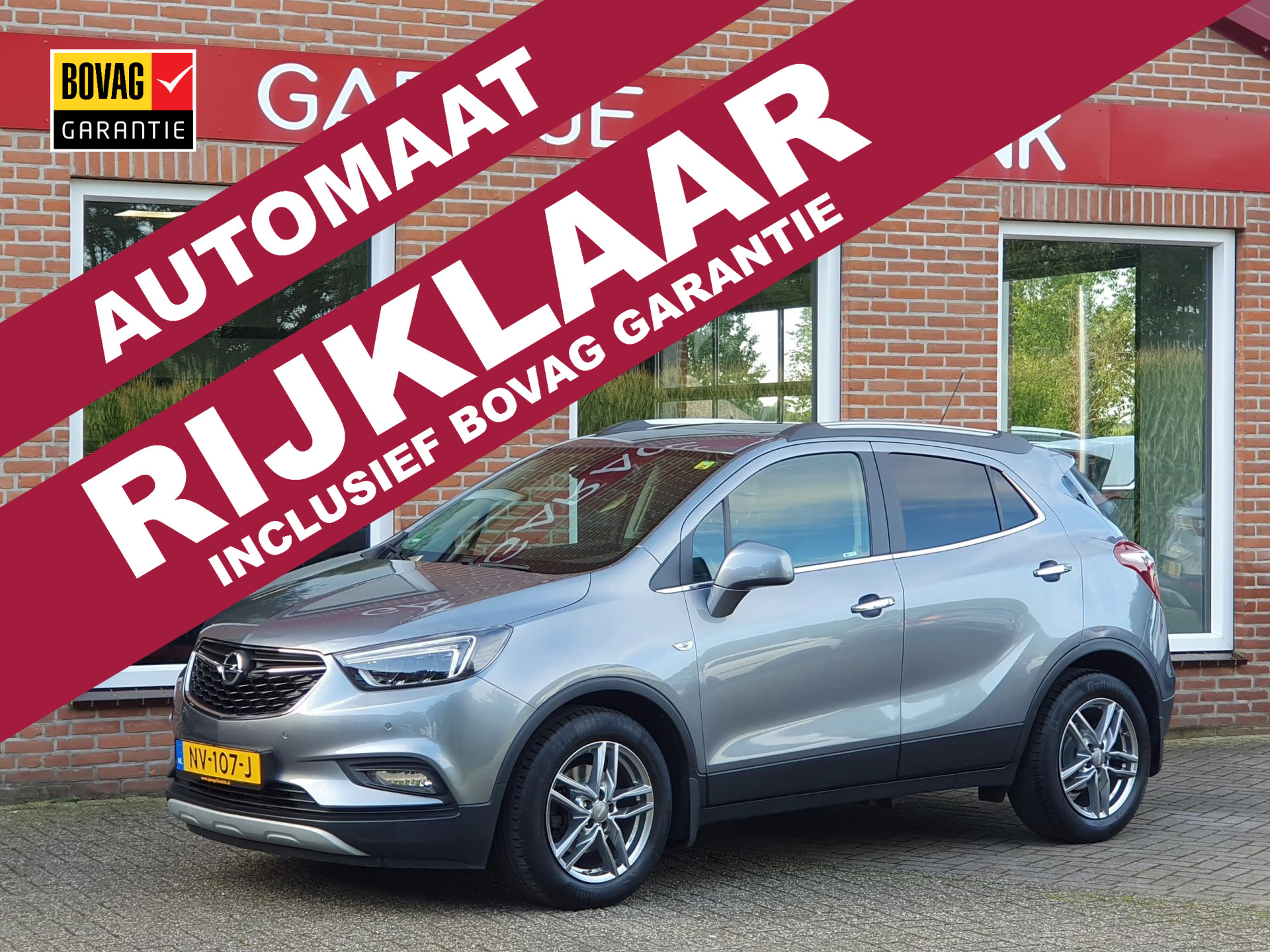 Opel Mokka X 1.4 Turbo Innovation 140PK 5drs AUTOMAAT clima, cruise, navi, led, camera, keyless, carplay, agr, trekhaak RIJKLAAR bij viaBOVAG.nl