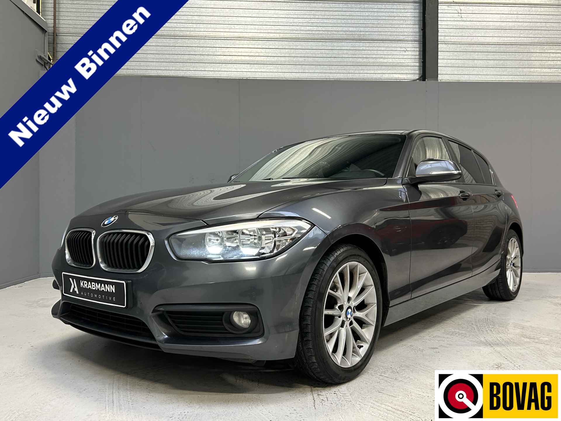 BMW 1-serie 118i High Executive Automaat|Nwe Turbo|BTW-auto|Leder|Cruise|Navi