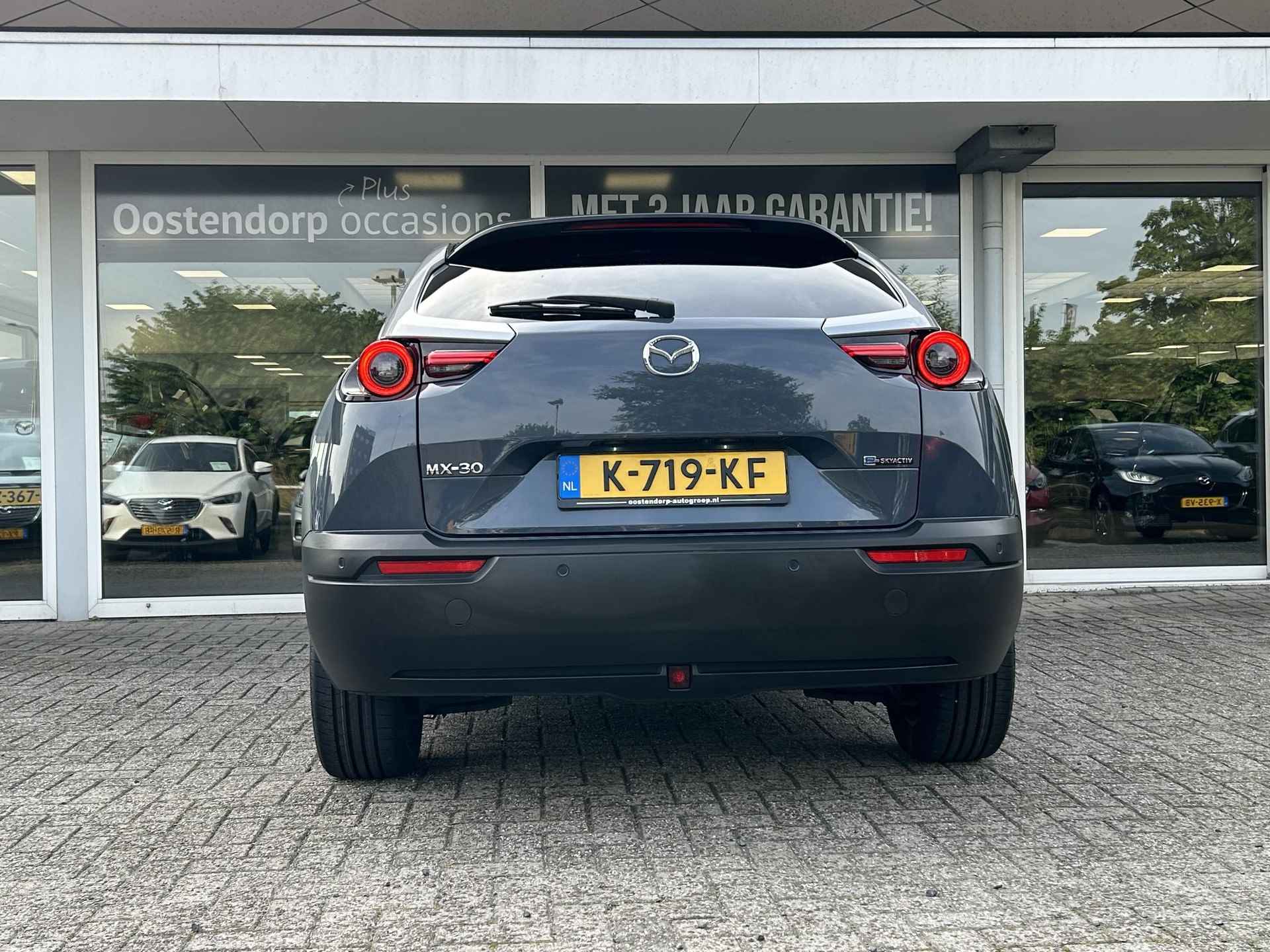 Mazda MX-30 e-SkyActiv 145 First Edition 36 kWh | € 2.000,- Subsidie mogelijk!  | Navigatie | Cruise Control Adaptief | Climate Control | Parkeersensoren | Parkeercamera | 36Mnd. Garantie | Rijklaar! | - 7/36