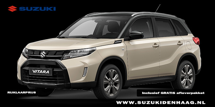 Suzuki Vitara 1.4 Boosterjet Select Smart Hybrid Black Rhino Edition Direct Leverbaar, 6 Jaar garantie!!