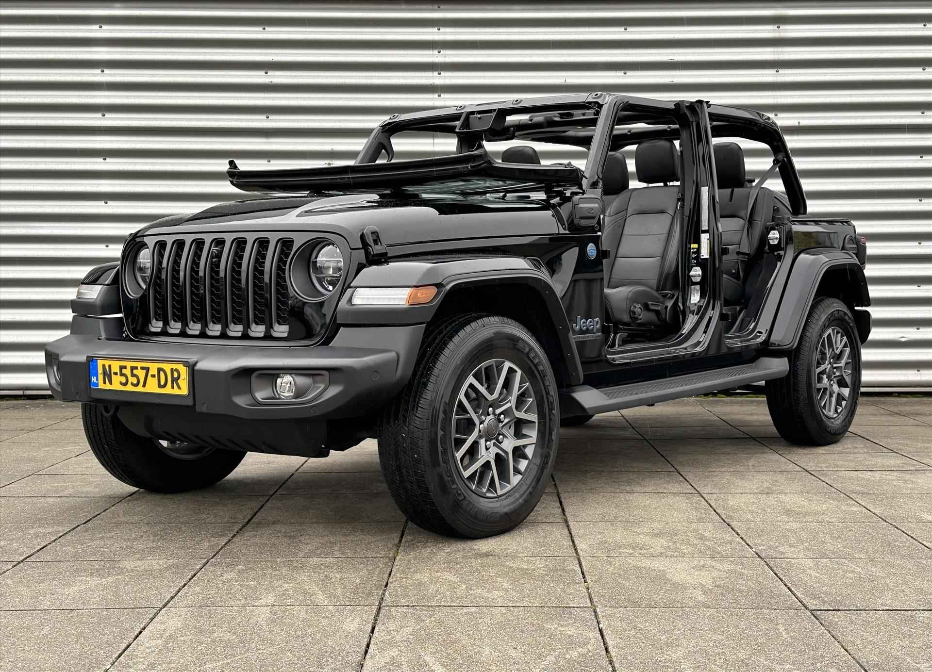 Jeep Wrangler 4xe PHEV 380pk Automaat 80th Anniversary | Navigatie | Adaptive Cruise Control | Full Option! I Black Friday Deal - 2/42