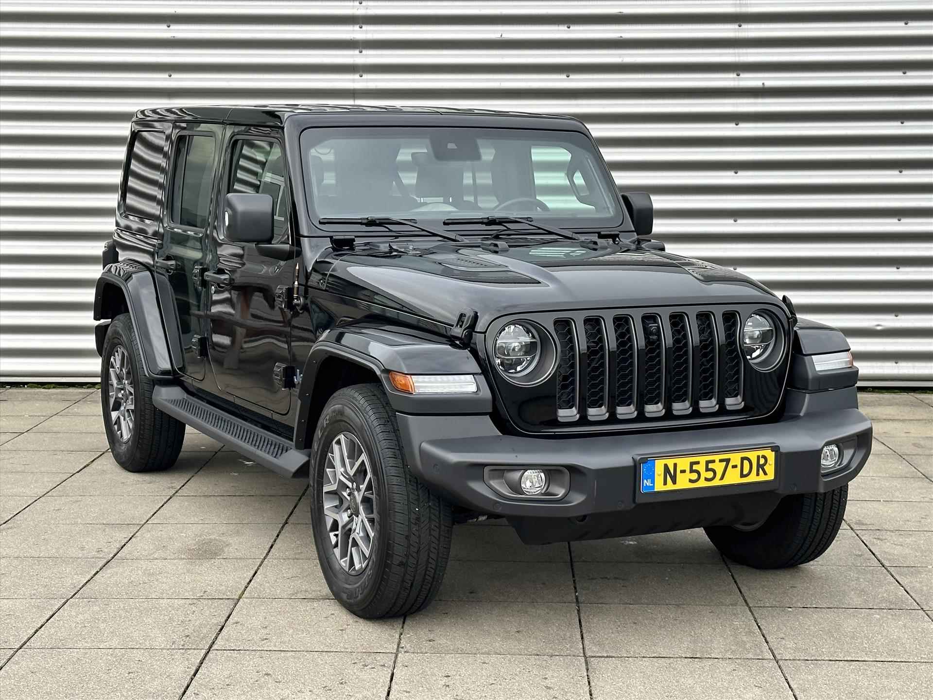 Jeep Wrangler 4xe PHEV 380pk Automaat 80th Anniversary | Navigatie | Adaptive Cruise Control | Full Option! I Black Friday Deal - 3/42