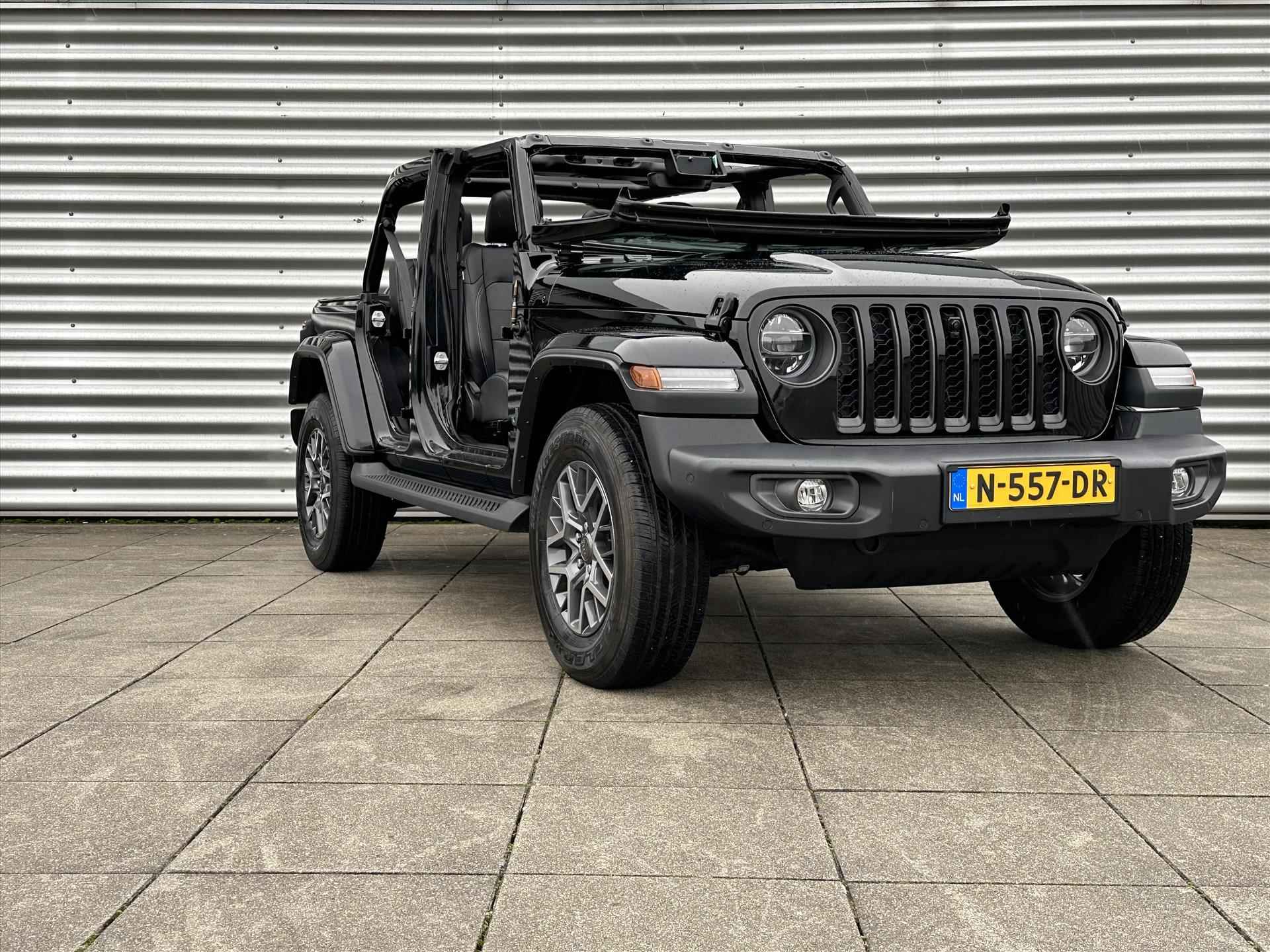 Jeep Wrangler 4xe PHEV 380pk Automaat 80th Anniversary | Navigatie | Adaptive Cruise Control | Full Option! I Black Friday Deal - 4/42