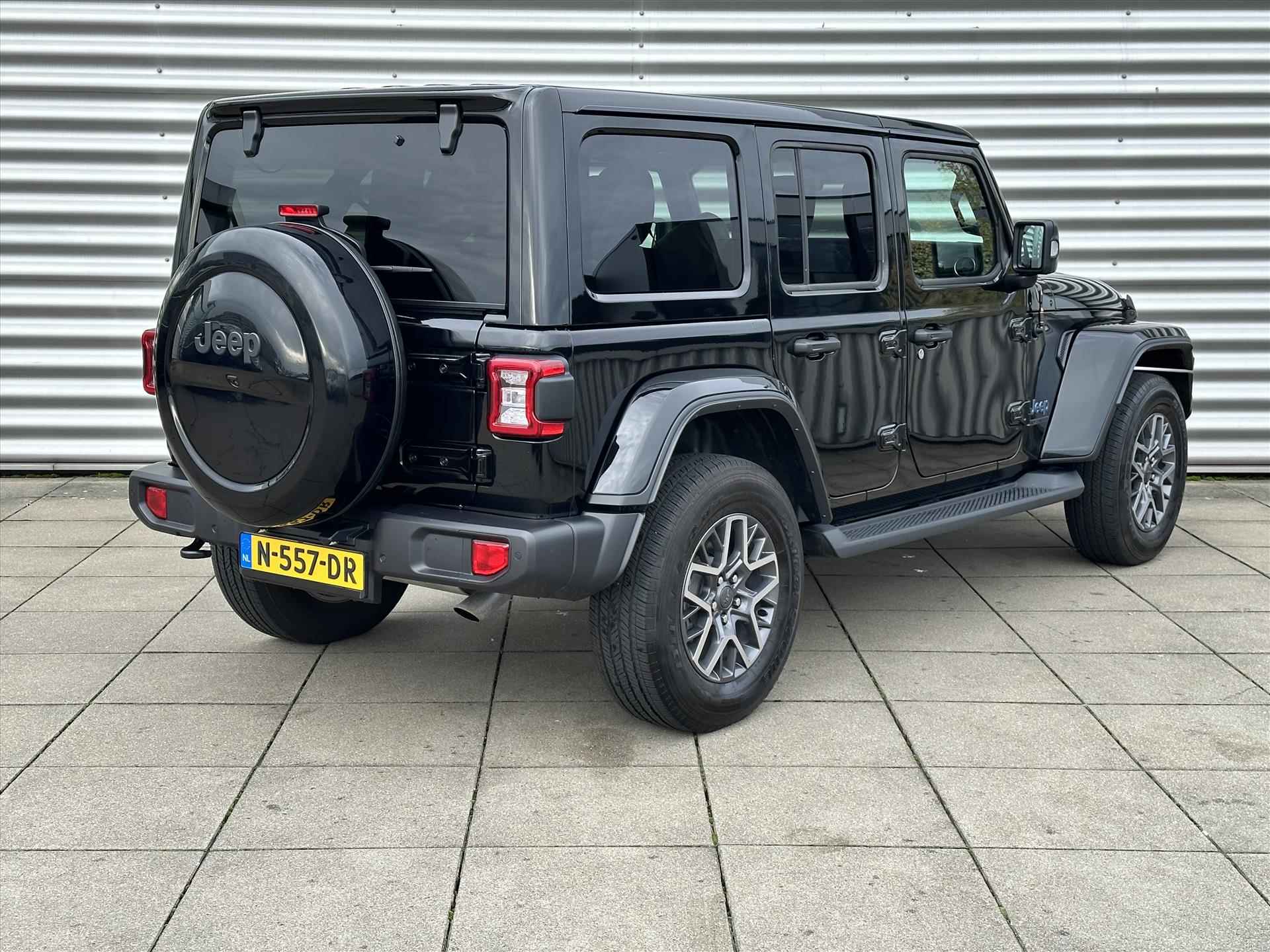 Jeep Wrangler 4xe PHEV 380pk Automaat 80th Anniversary | Navigatie | Adaptive Cruise Control | Full Option! I Black Friday Deal - 5/42