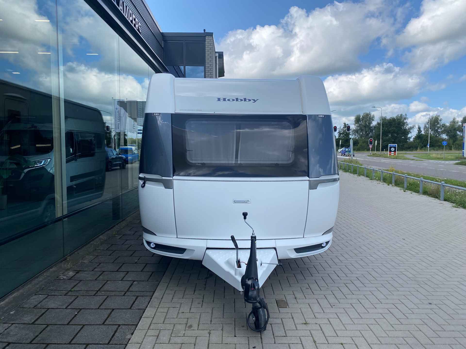 Hobby De luxe 460 LU ENKELE BEDDEN RONDZIT MOVER - 6/17