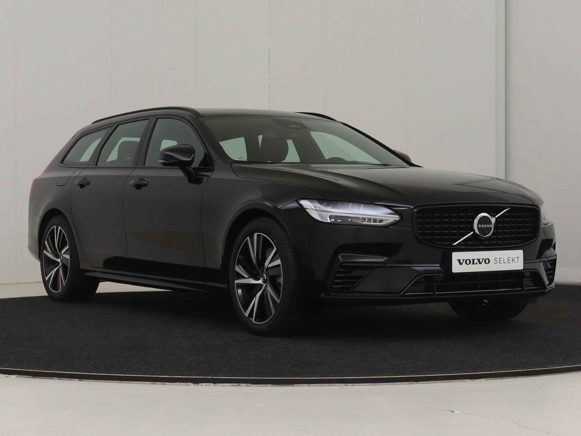 Volvo V90 2.0 T6 Plug-in hybrid AWD Ultimate Dark Bowers & Wilkins | Luchtvering | 360 Camera | Trekhaak - 9/17