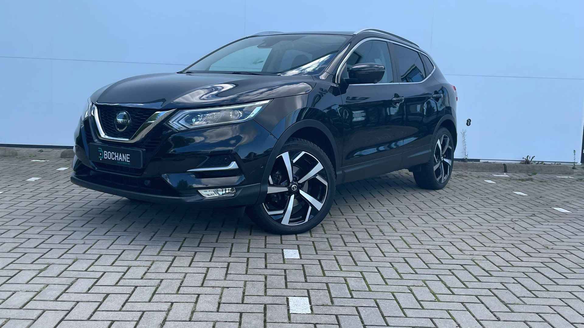 Nissan Qashqai 1.2 DIG-T 115 Tekna Navigatie / Parkeersensoren V+A+Camera / Panoramadak / Privacy Glass / Climate Control - 34/38