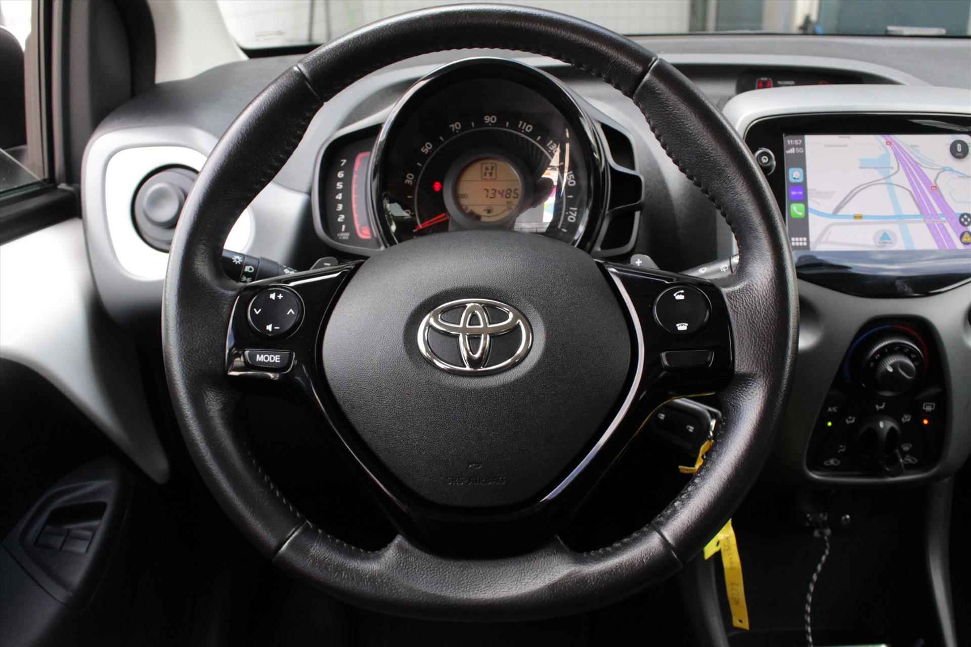 TOYOTA Aygo 1.0 VVT-i 72pk x-shift AUTOMAAT 5D x-cite - 9/28