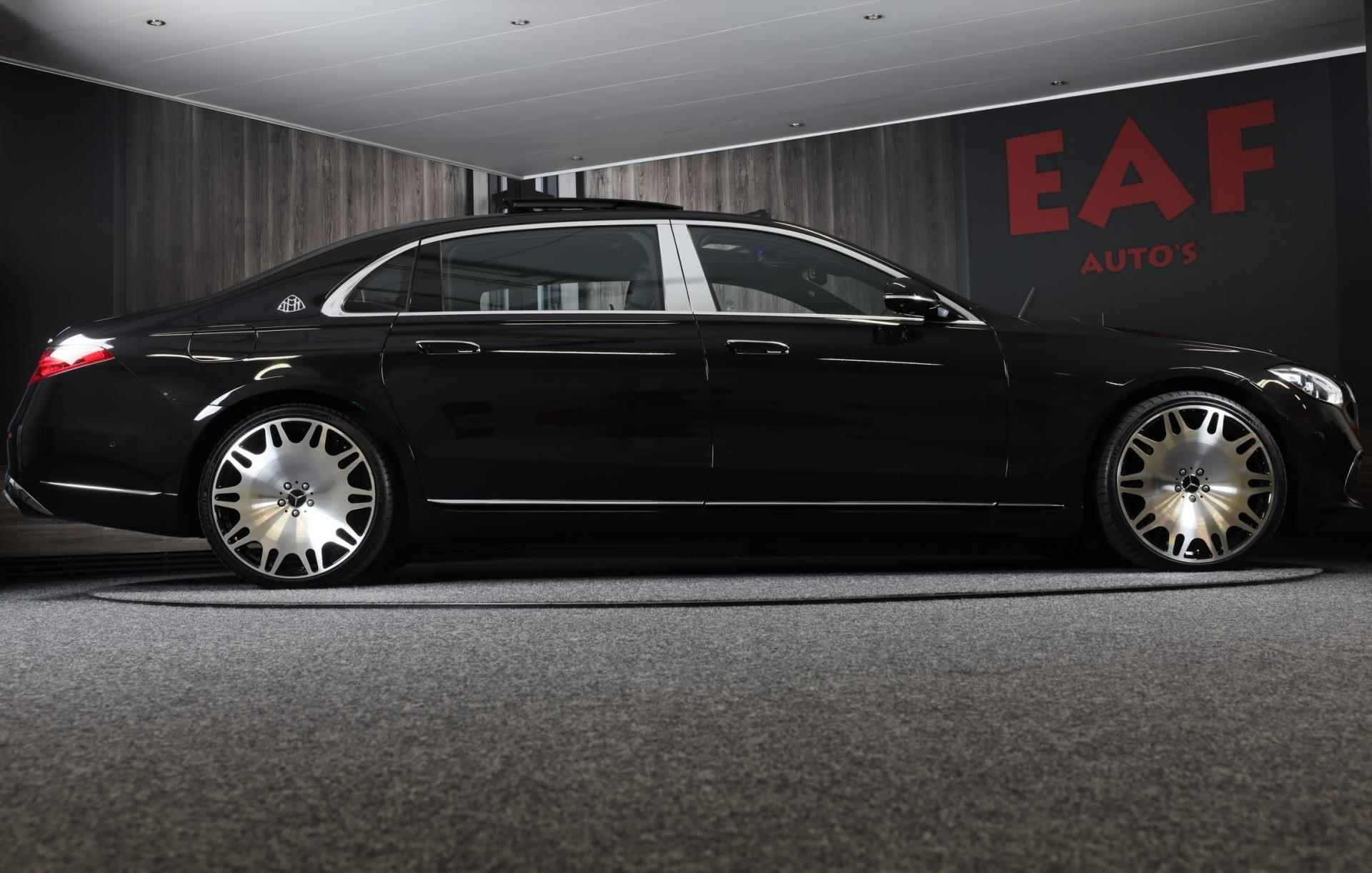 Mercedes-Benz S-klasse 580 4MATIC Maybach / Acc / Lane Assist / Elek Deuren / Autonoom Rijden / Panoramadak / Chauffeur Pakket - 68/90