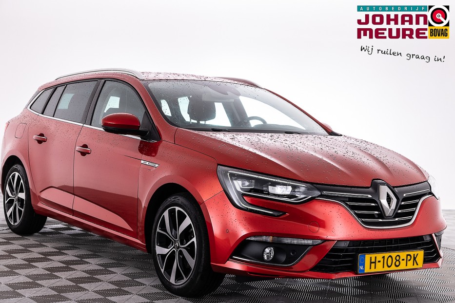 Renault Mégane Estate 1.3 TCe Bose | Full LED | Half LEDER | ECC ✅ 1e Eigenaar .