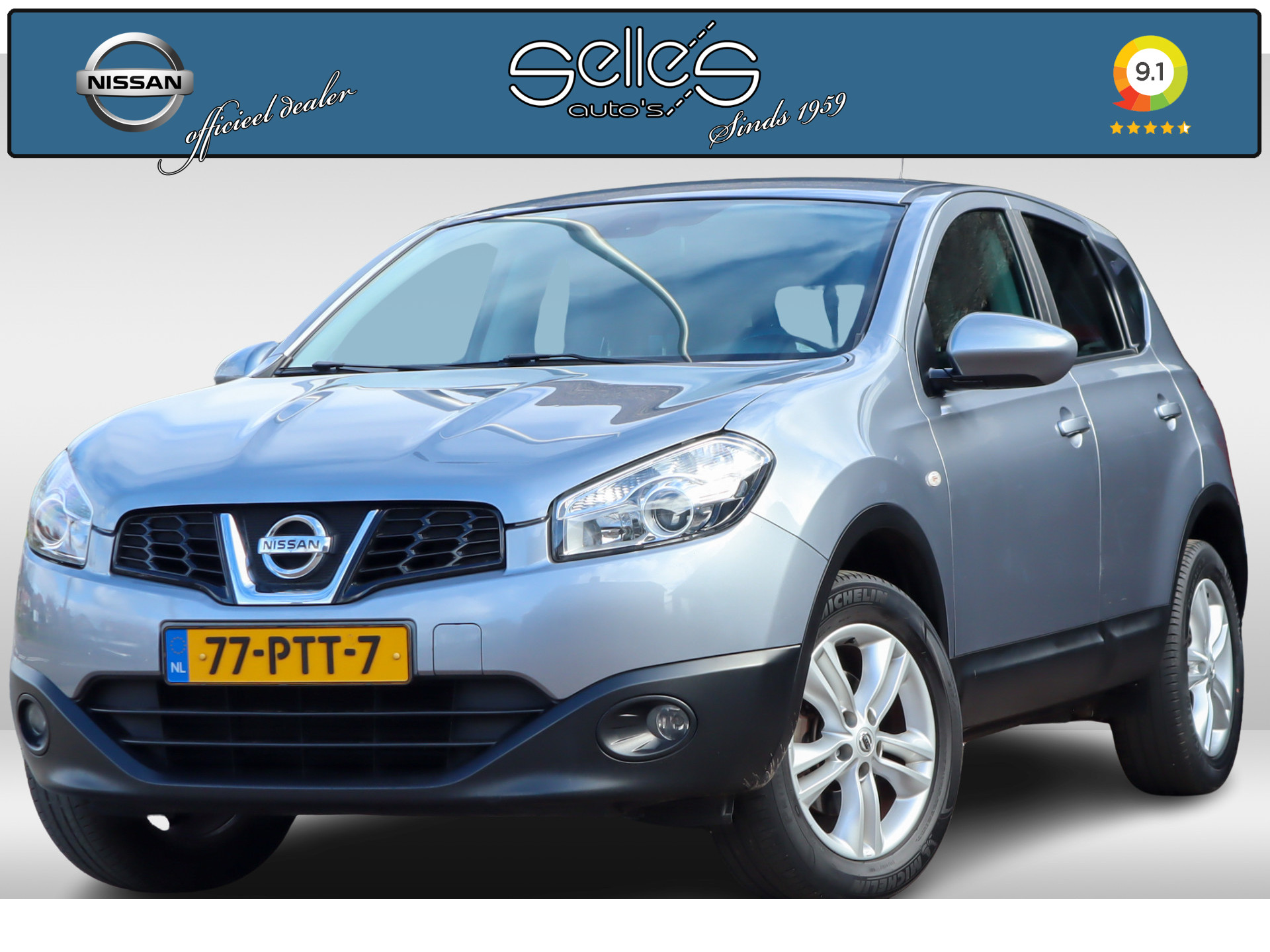 Nissan QASHQAI 1.6 Acenta | Trekhaak | Navigatie | Reservewiel bij viaBOVAG.nl