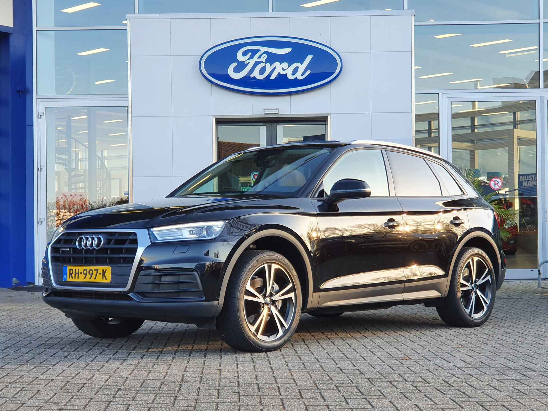 Audi Q5 2.0 TFSI Quattro 252PK S-Tronic | Lederen Bekleding | NL-Auto | Cruise Control - 37/37