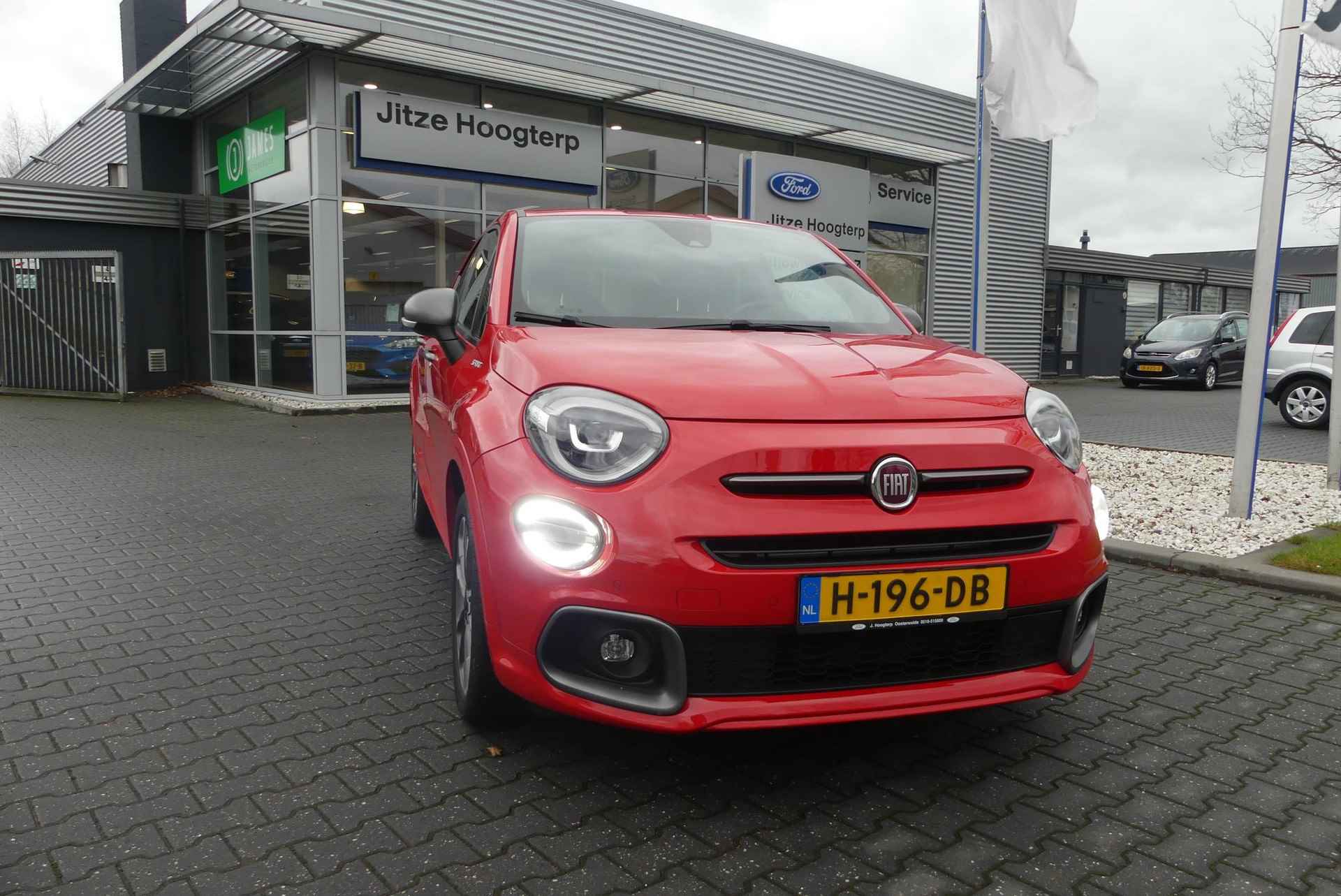 Fiat 500 X 1.3 GSE Sport AUTOMAAT.NAVI.ADAPTIVE CRUISE.LEER.TREKHAAK. - 16/17