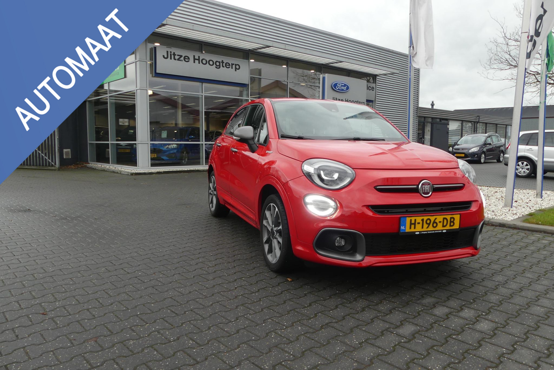 Fiat 500 X 1.3 GSE Sport AUTOMAAT.NAVI.ADAPTIVE CRUISE.LEER.TREKHAAK.