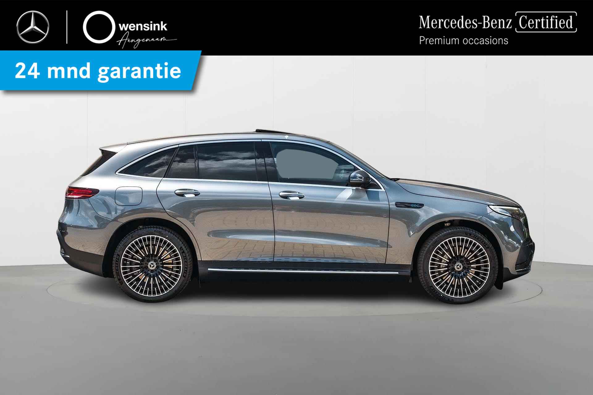 Mercedes-Benz EQC 400 4MATIC AMG Line | Panorama-schuifdak | Trekhaak | Memory-pakket | Treeplanken | Stoelverwarming | Sfeerverlichting - 5/33