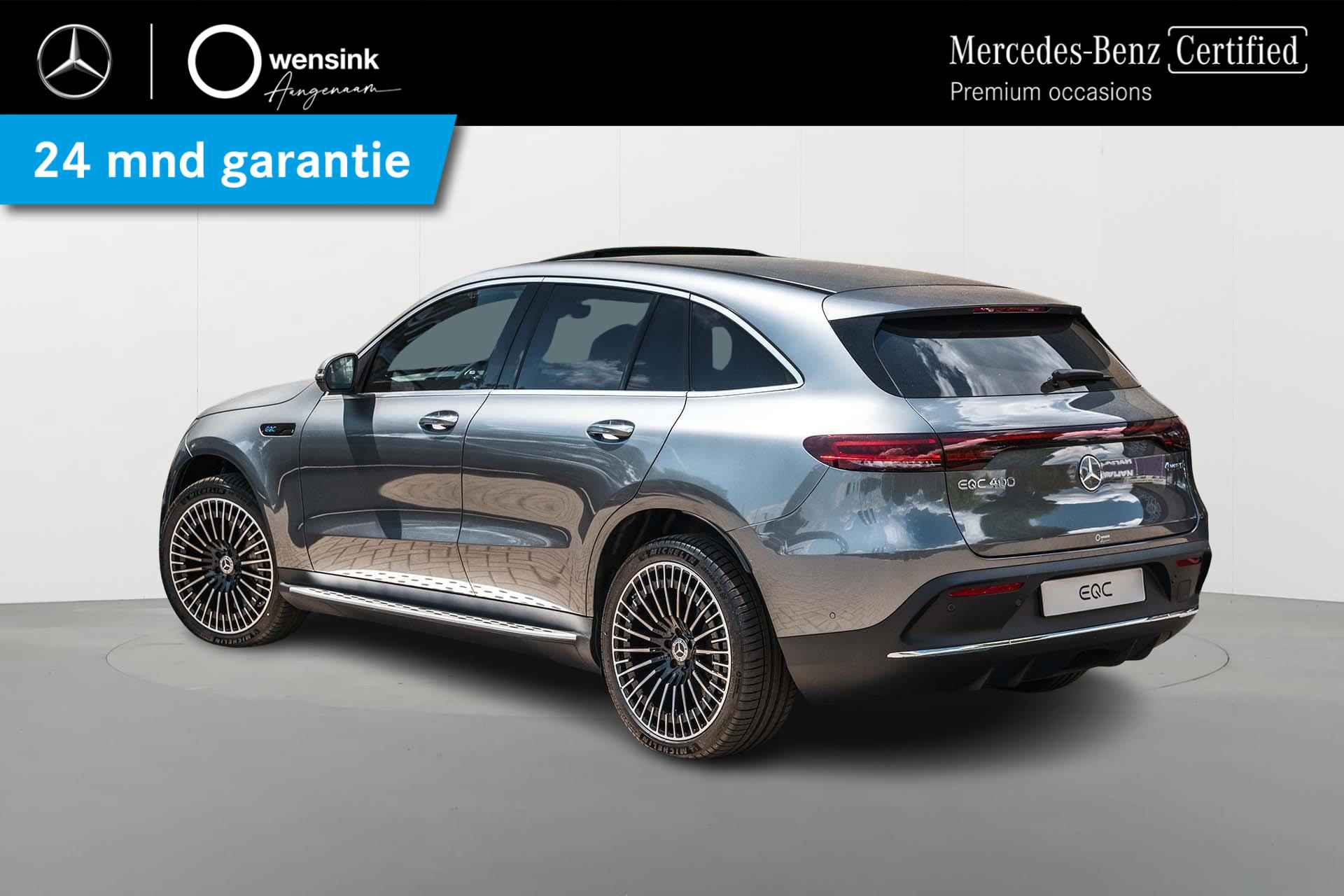 Mercedes-Benz EQC 400 4MATIC AMG Line | Panorama-schuifdak | Trekhaak | Memory-pakket | Treeplanken | Stoelverwarming | Sfeerverlichting - 32/33