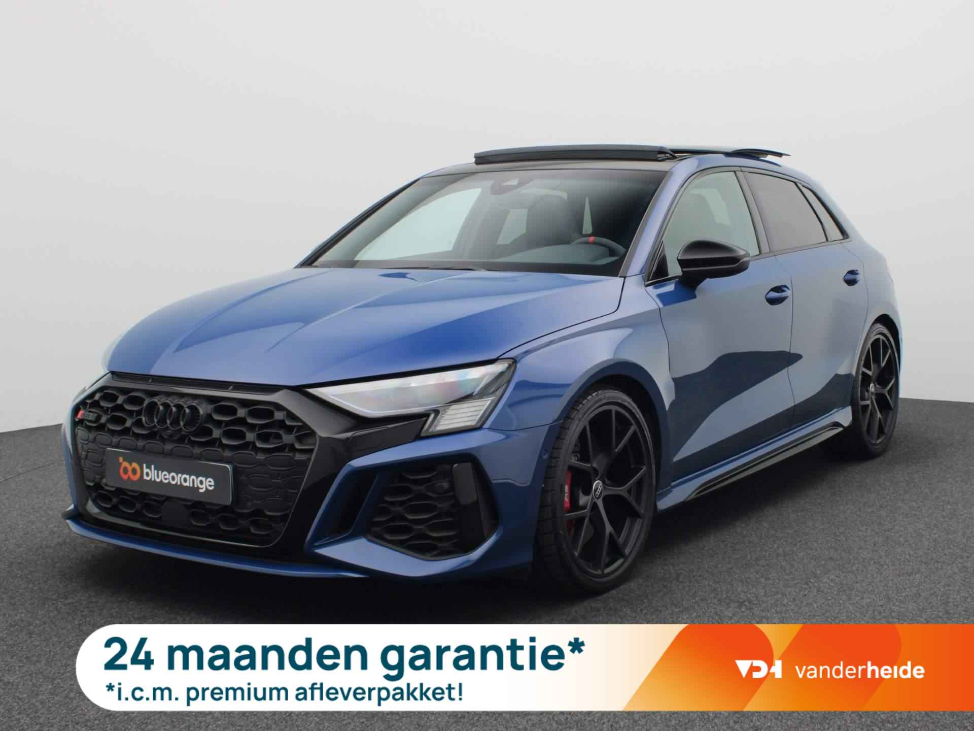 Audi RS3 Sportback 2.5 TFSI RS 3 quattro 400PK S-Tronic Panoramadak, Keyless, Elektrische achterklep, Sportuitlaat, Elektrisch inklapbare spiegels, Side assist, Bang&Olufsen soundsysteem