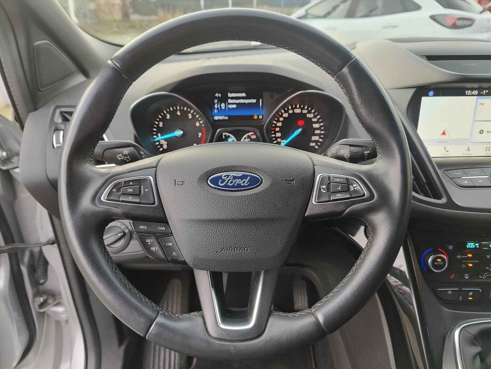 Ford Kuga 1.5 EcoBoost 150PK 2WD ST Line | Stoel en stuur verwarming | Trekhaak 2000 KG | Navigatie | - 10/36