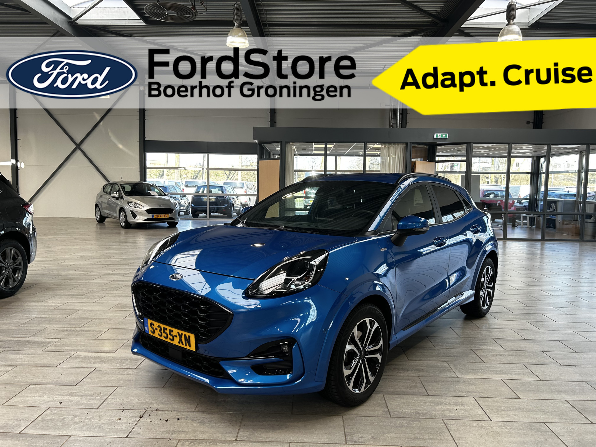 Ford Puma EcoBoost 125PK Hybrid ST-Line Winter Pack I Camera I Adap. Cruise I Dode hoek I Auto Park.