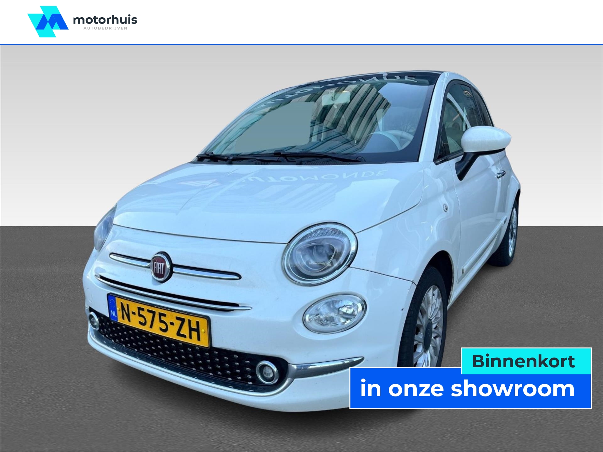 FIAT 500 1.2 LOUNGE 69PK NAVI AIRCO TEL PANODAK