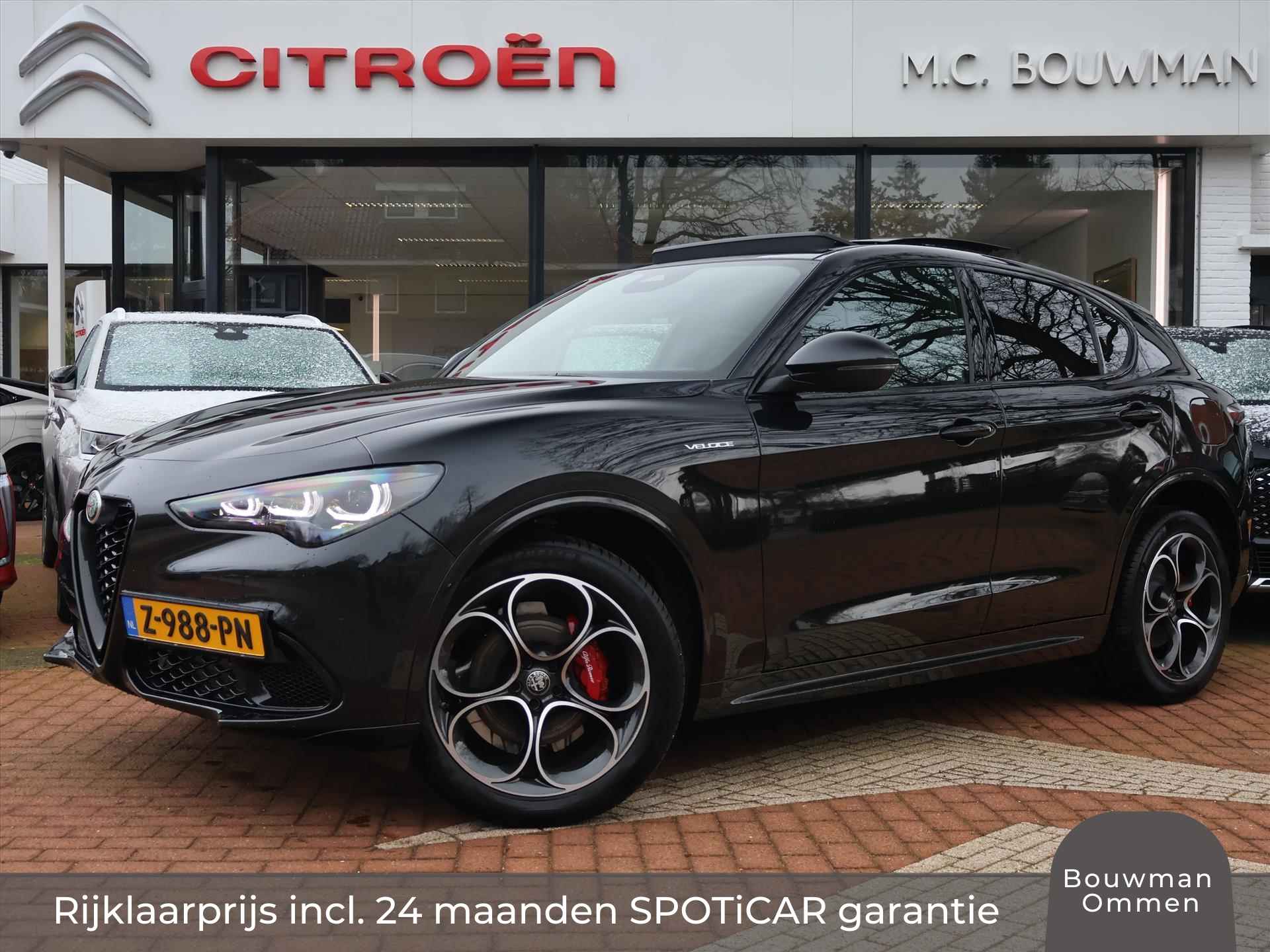 Alfa Romeo Stelvio 2.0 GME 280PK Automaat.8 AWD Veloce, Rijklaarprijs | Panoramadak | Harman Kardon Audio | ADAS2