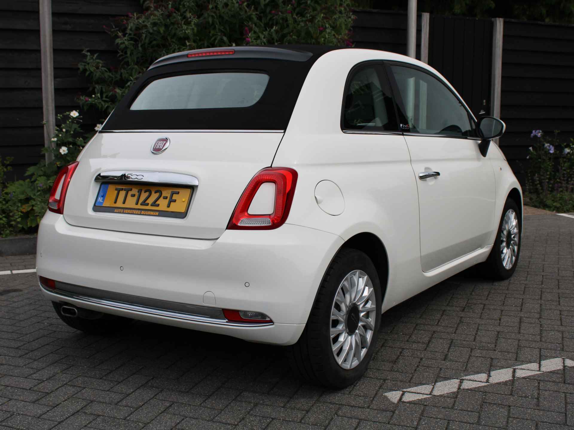 Fiat 500C 1.2 69PK Automaat Climate control, Bluetooth, Elektrisch dak, Cruise control, Elektrische ramen, Parkeersensoren - 9/37