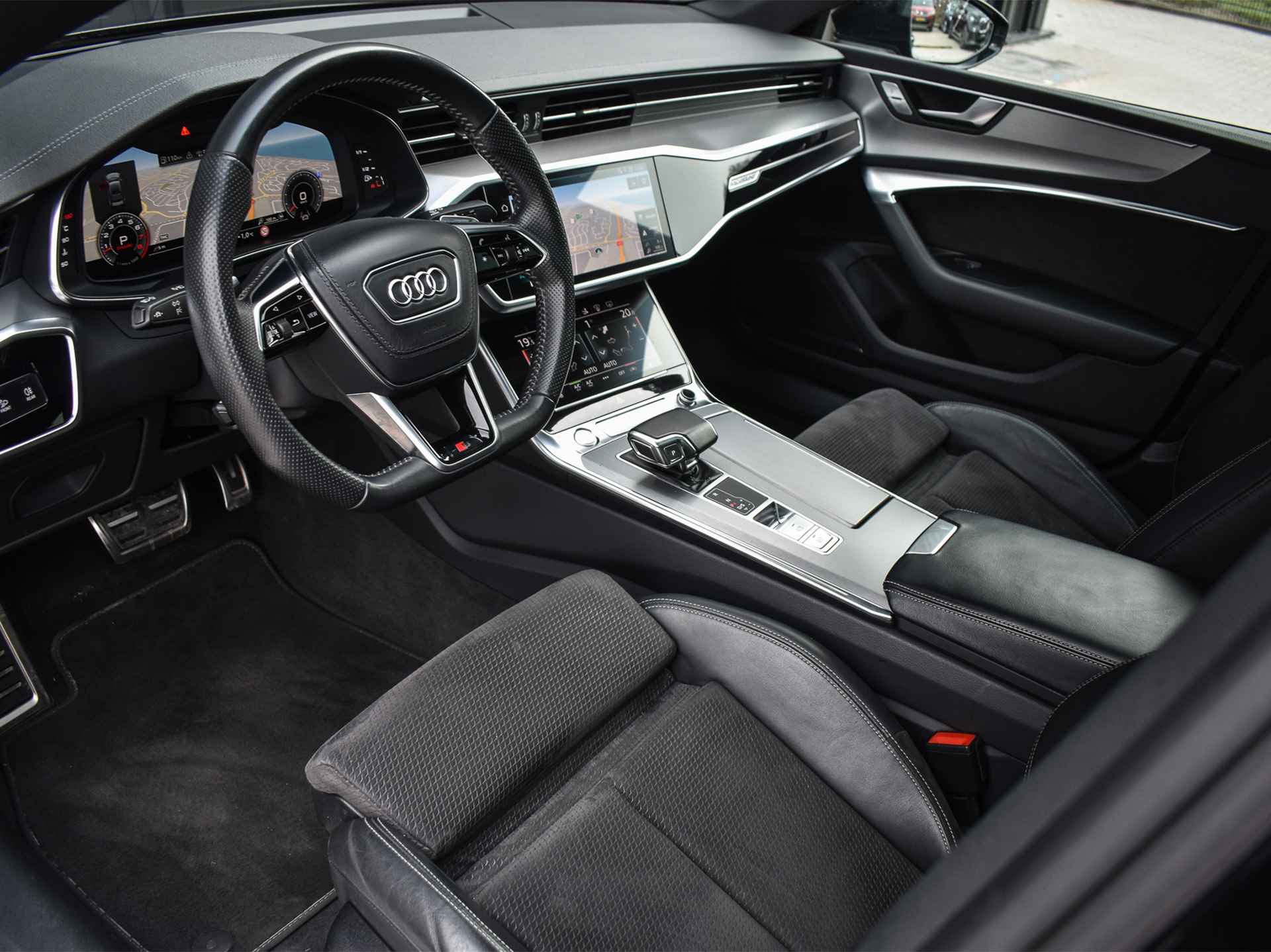 Audi A7 Sportback 55 TFSI QAUTTRO PRO LINE PLUS | SHADOW-LINE | BANG&OLUFSEN | HEAD-UP | LUCHTVERING | AMBIANCE INTERIEUR | PANORAMADAK - 15/52