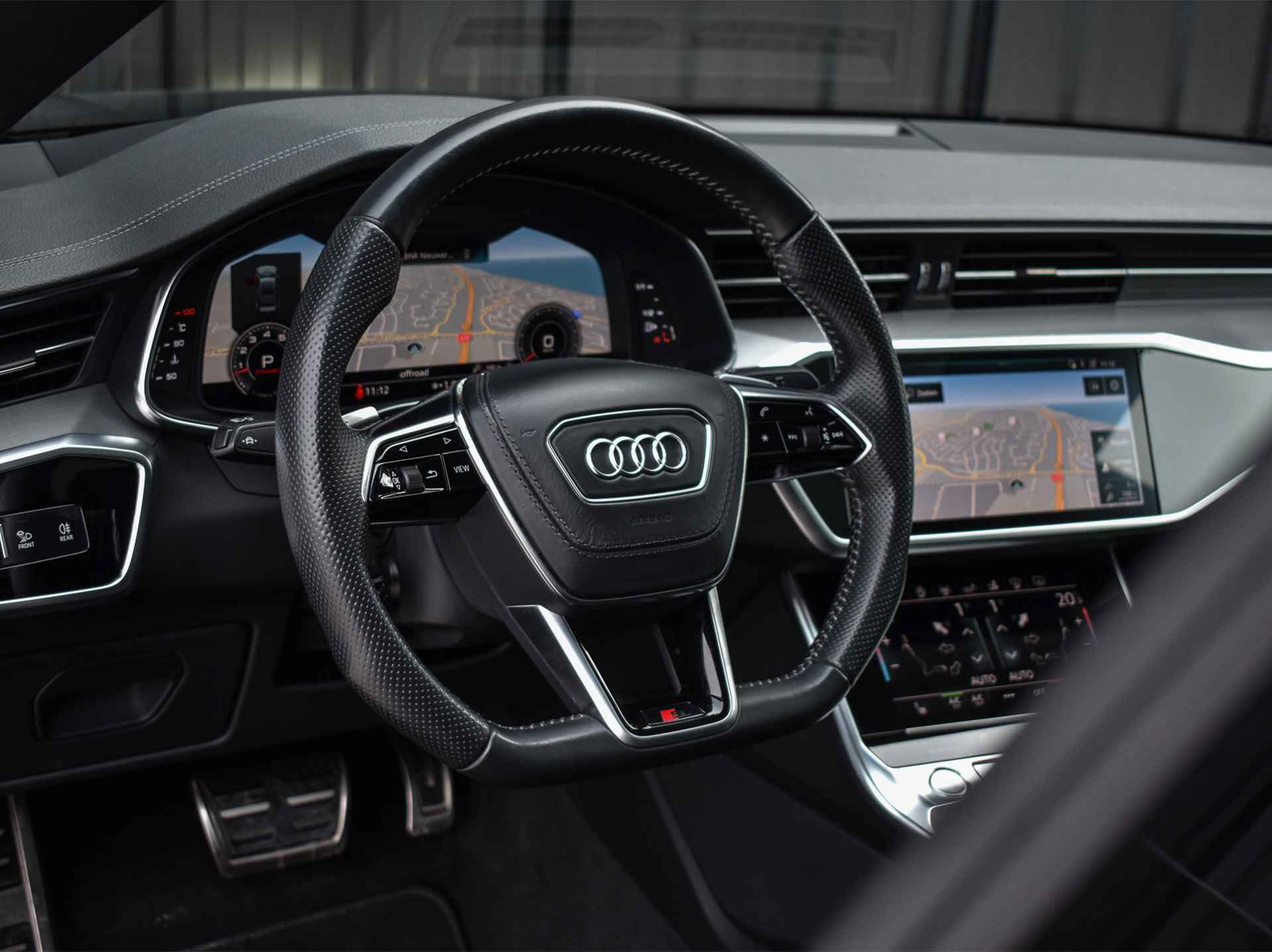 Audi A7 Sportback 55 TFSI QAUTTRO PRO LINE PLUS | SHADOW-LINE | BANG&OLUFSEN | HEAD-UP | LUCHTVERING | AMBIANCE INTERIEUR | PANORAMADAK - 33/52