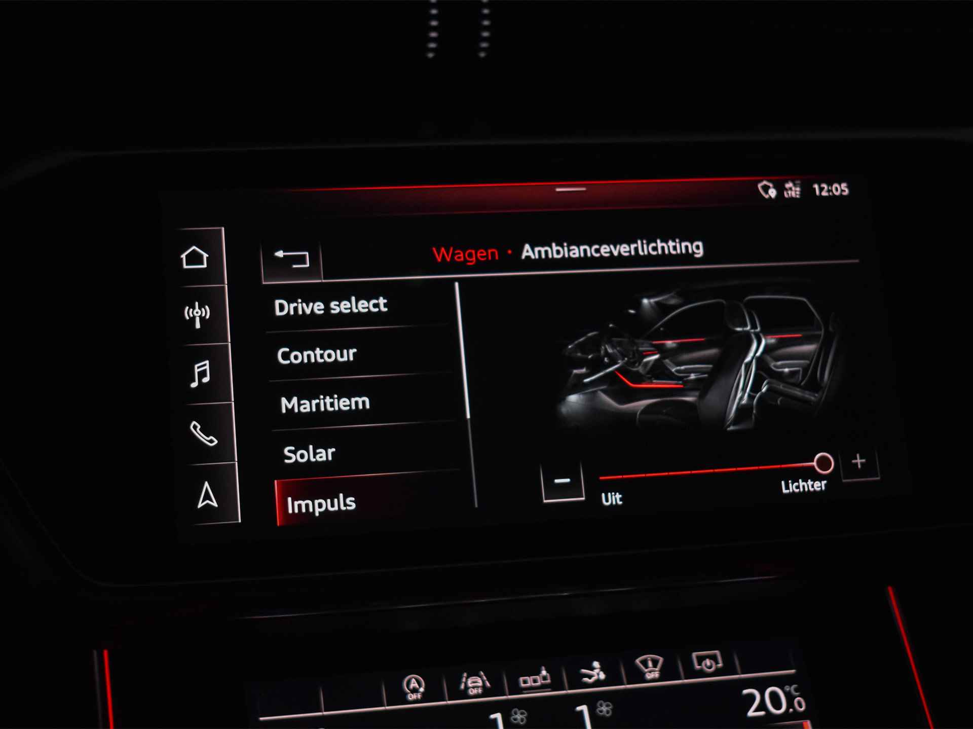 Audi A7 Sportback 55 TFSI QAUTTRO PRO LINE PLUS | SHADOW-LINE | BANG&OLUFSEN | HEAD-UP | LUCHTVERING | AMBIANCE INTERIEUR | PANORAMADAK - 43/52