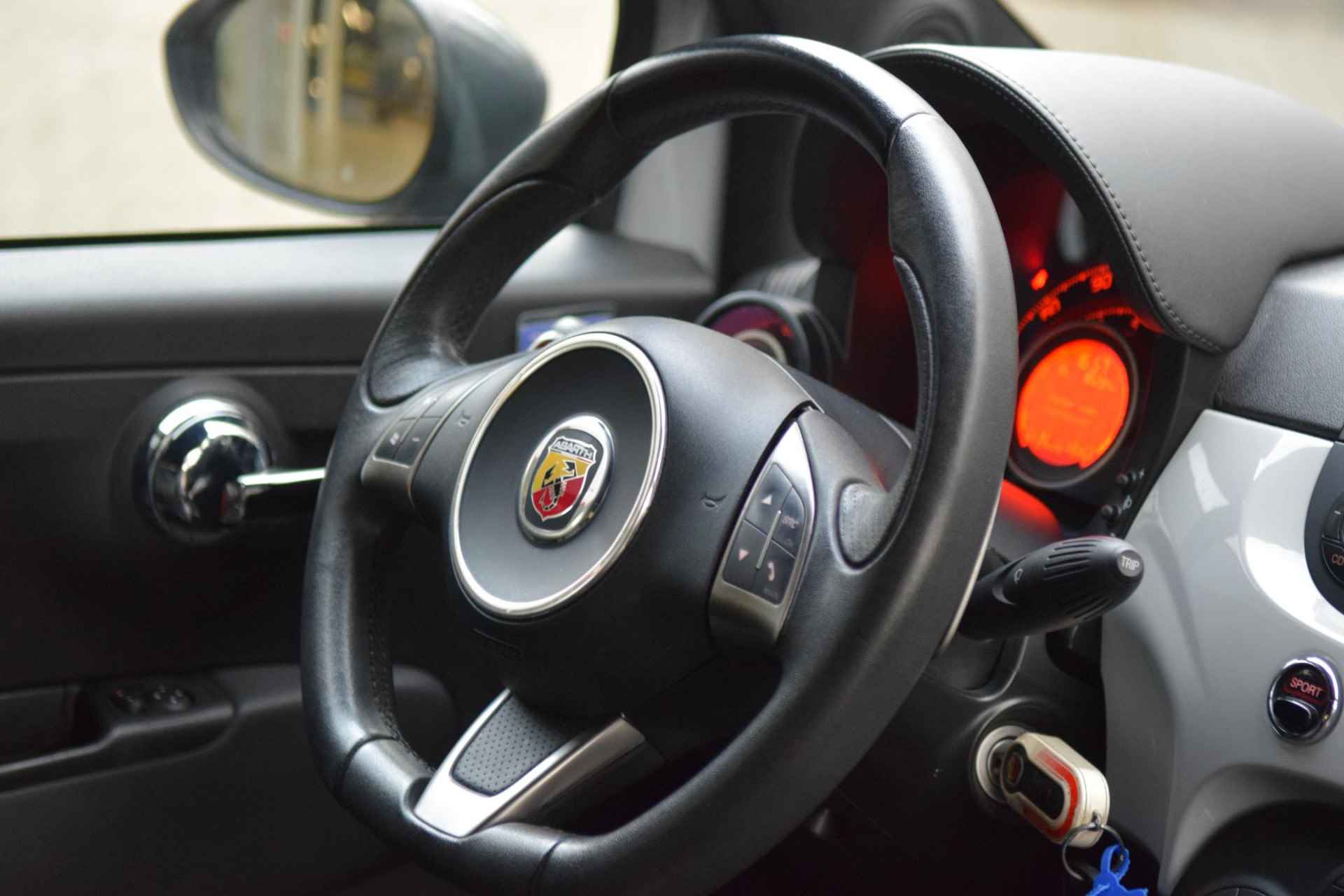 Fiat 500 C 1.4-16V Abarth Elaborazione uitlaat/Leder/Clima - 14/40