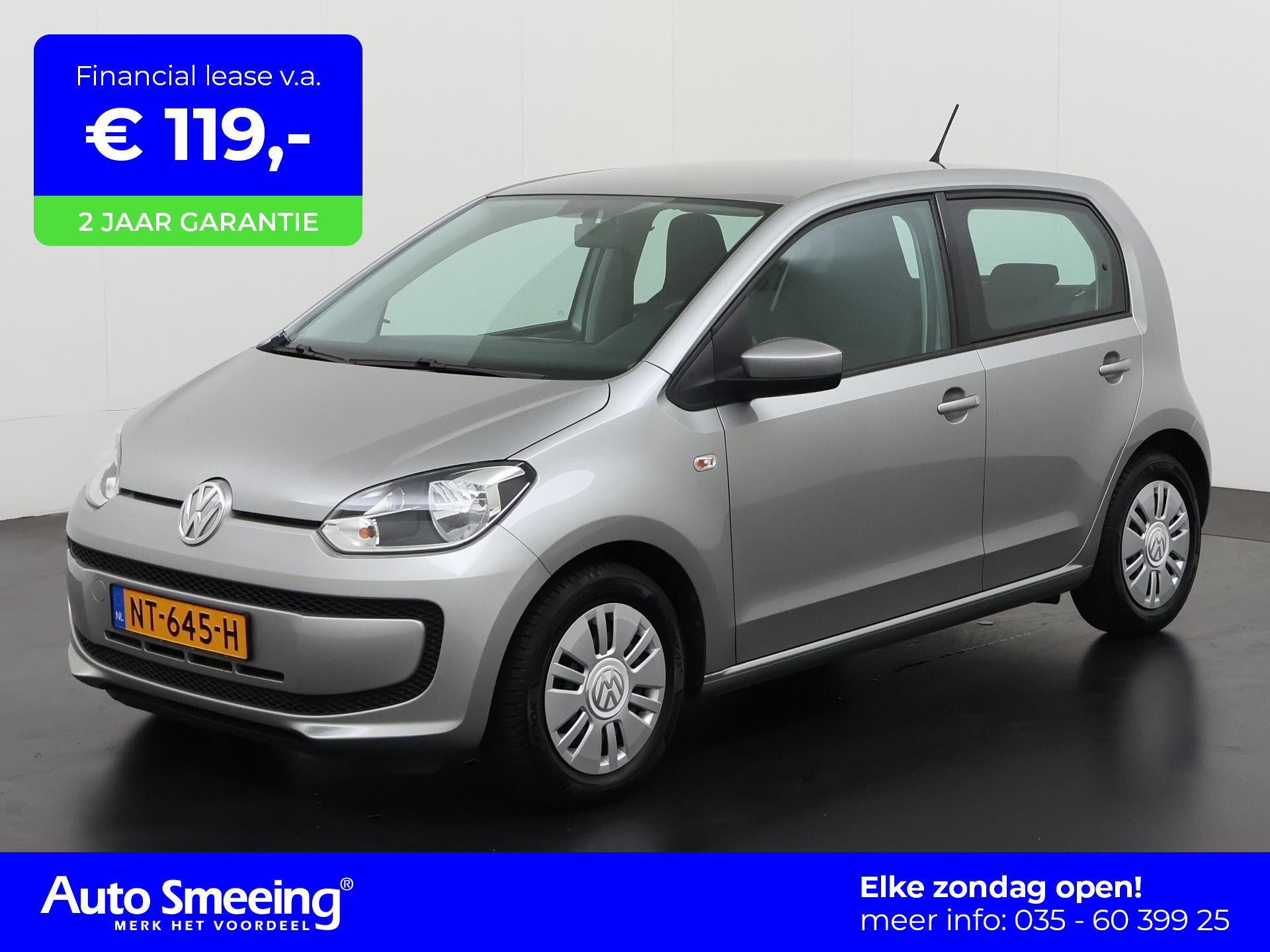 Volkswagen Up! 1.0 move up! BlueMotion | Airco | Zondag Open!