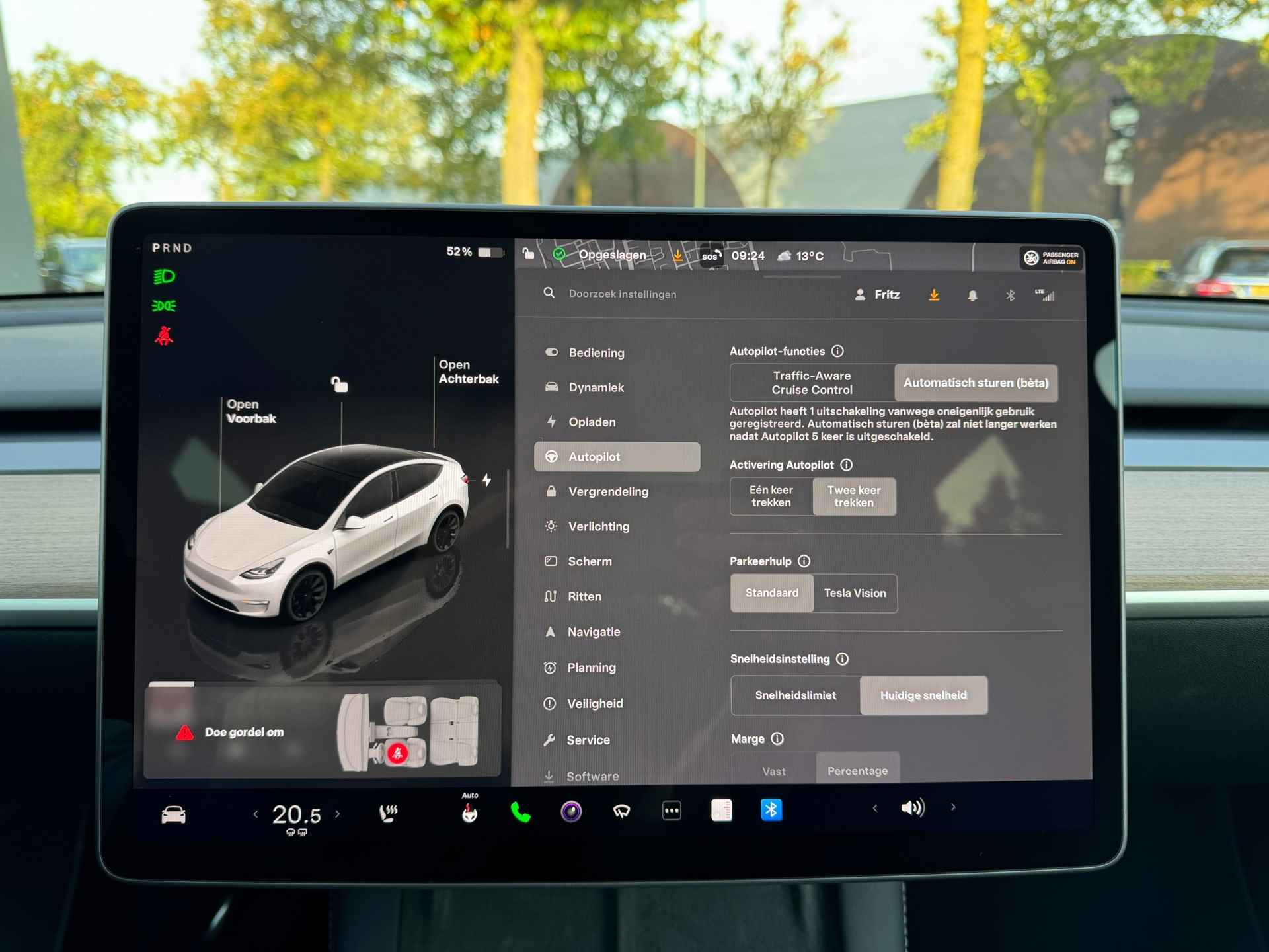 Tesla Model Y Long Range AWD 75 kWh | AUTOPILOT | LEDER | TESLA GARANTIE T/M 9-2026 - 33/39