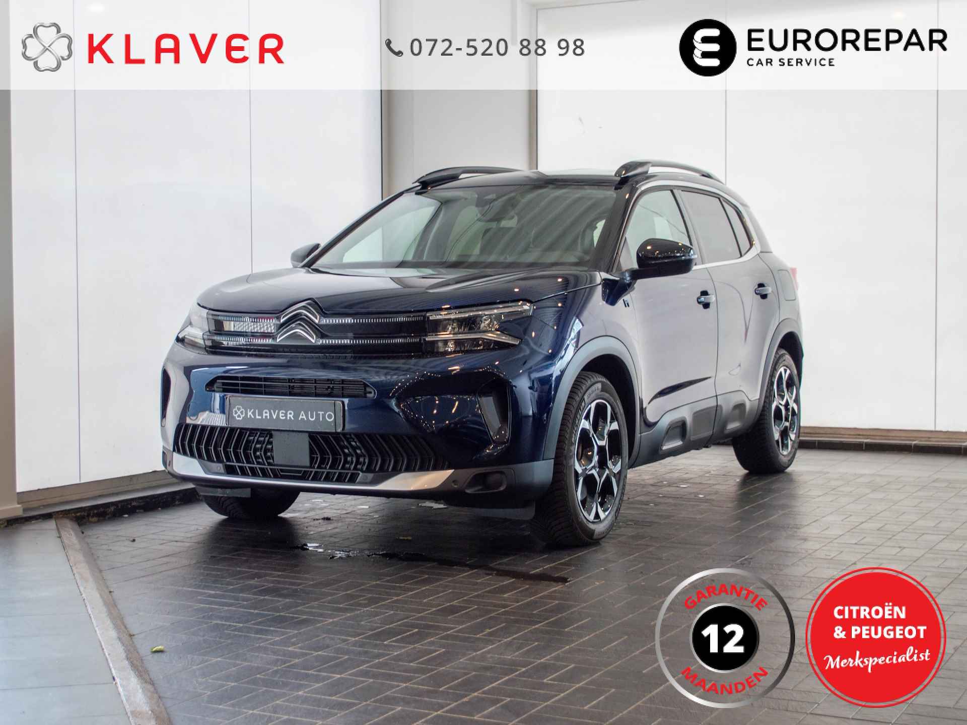 Citroen C5 Aircross 180PK Hybrid | Camera | Acc | Stoelverw | PDC v+a | Navi - 1/41