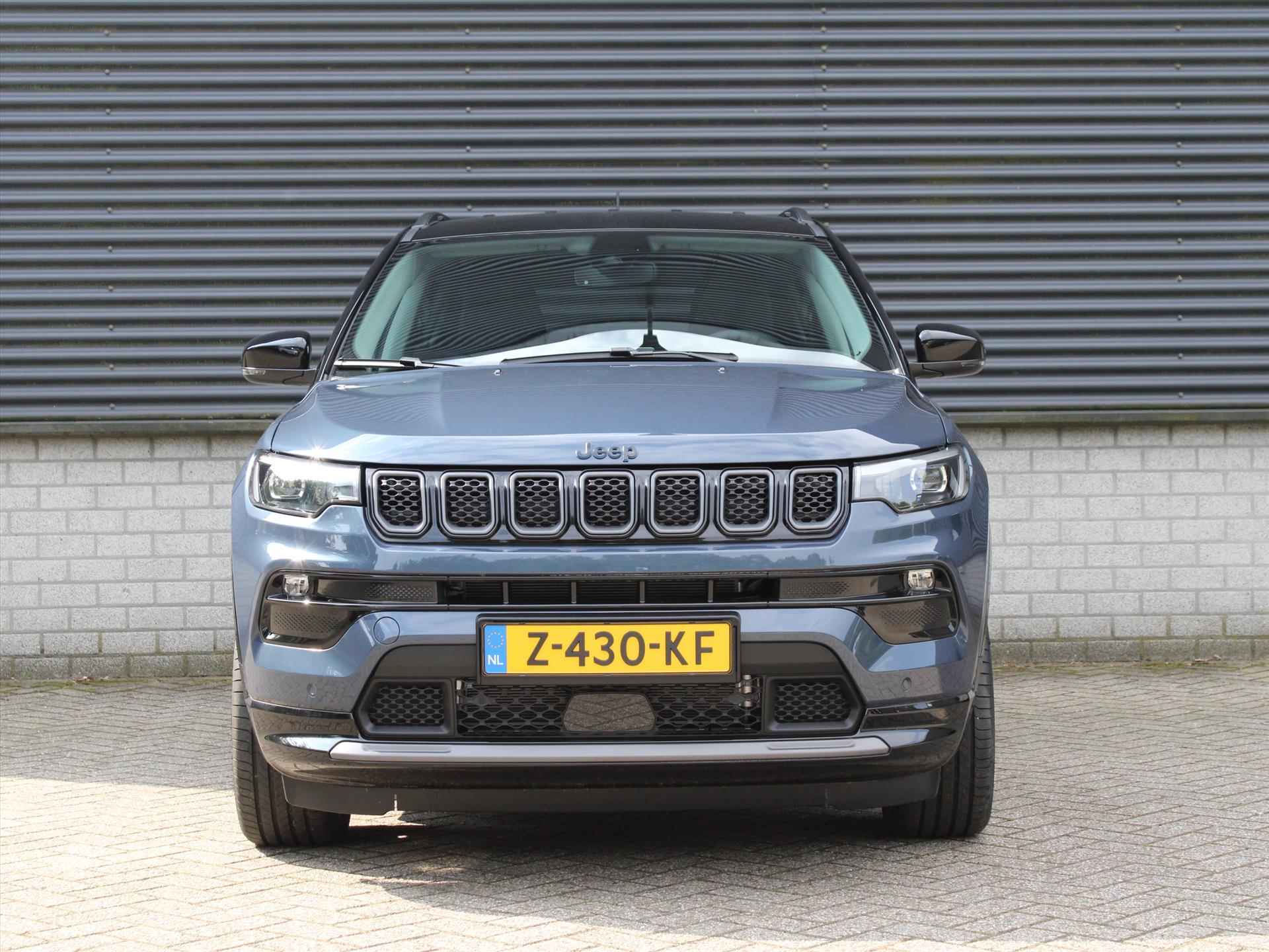 Jeep Compass 1.3T 4XE 240pk Aut Summit | Leder | Apple CarPlay/Android Auto | - 2/26