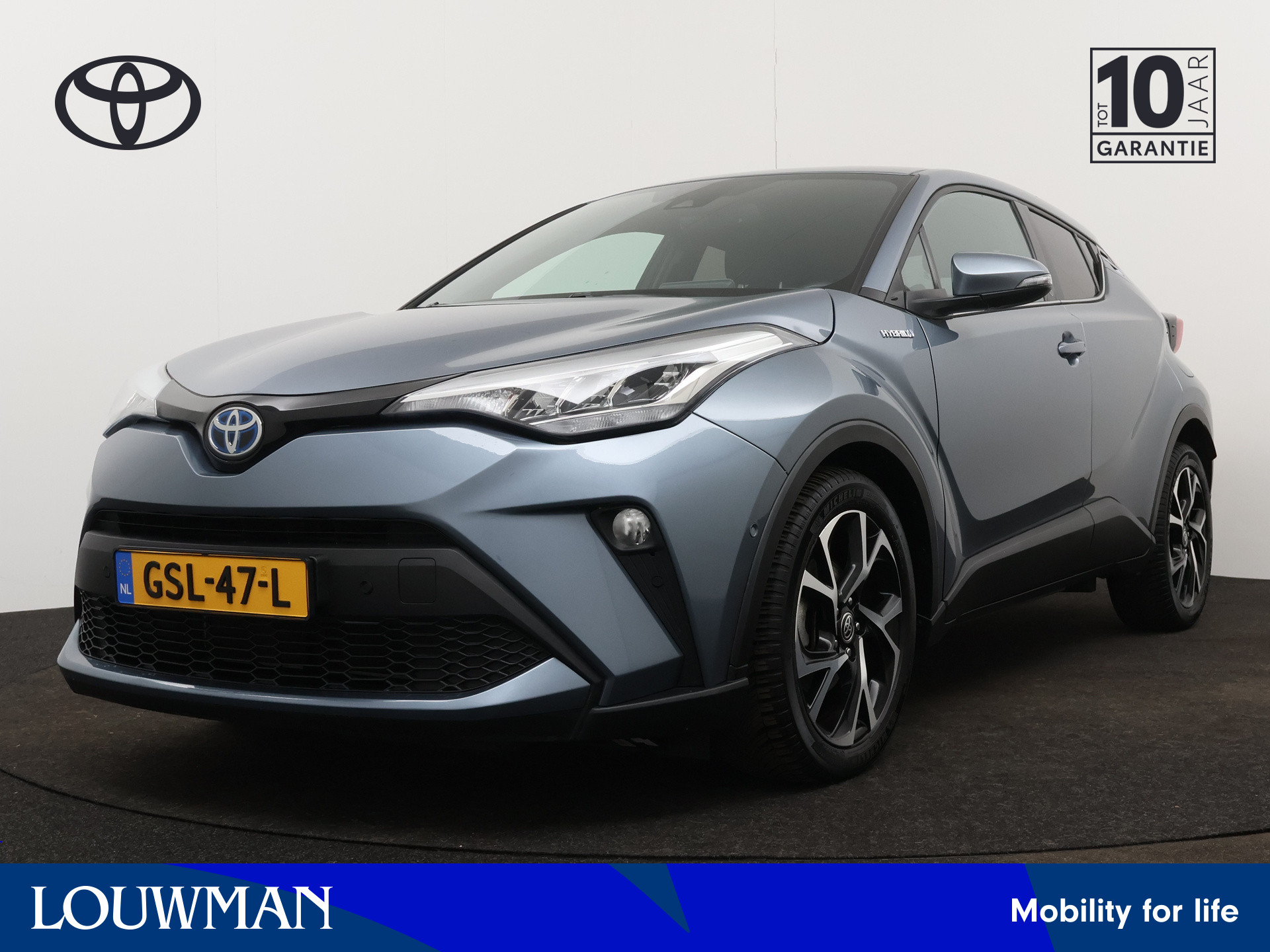 Toyota C-HR 1.8H Dynamic Limited | 18 LM Velgen | Stoel+Stuur verwarming | Park.support | Dodehoekdetector |