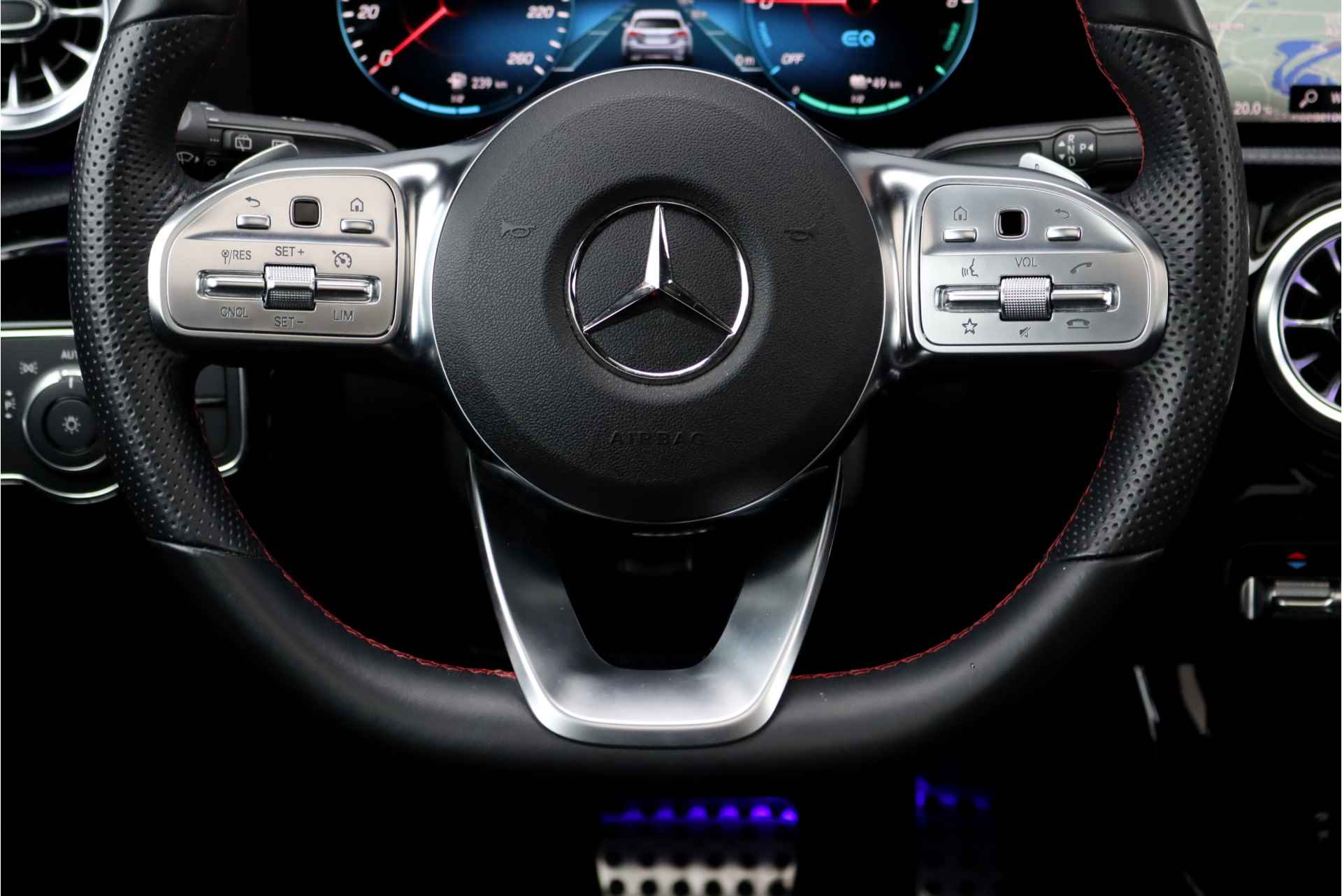 Mercedes-Benz CLA-Klasse Shooting Brake 250 e AMG Line Aut8, Panoramadak, Widescreen, Camera, Sfeerverlichting, Nightpakket, Cruise Control, Etc. - 28/38