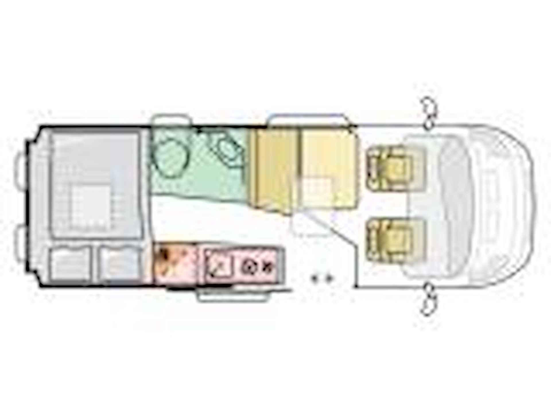 Adria Twin 600 SPB Supreme 160 pk AUTOMAAT 9-Traps Euro6 Fiat Ducato 8 **Slechts 6 meter/Groot dwarsbed/4 zitplaatsen/Luifel/Zonnepane - 5/85