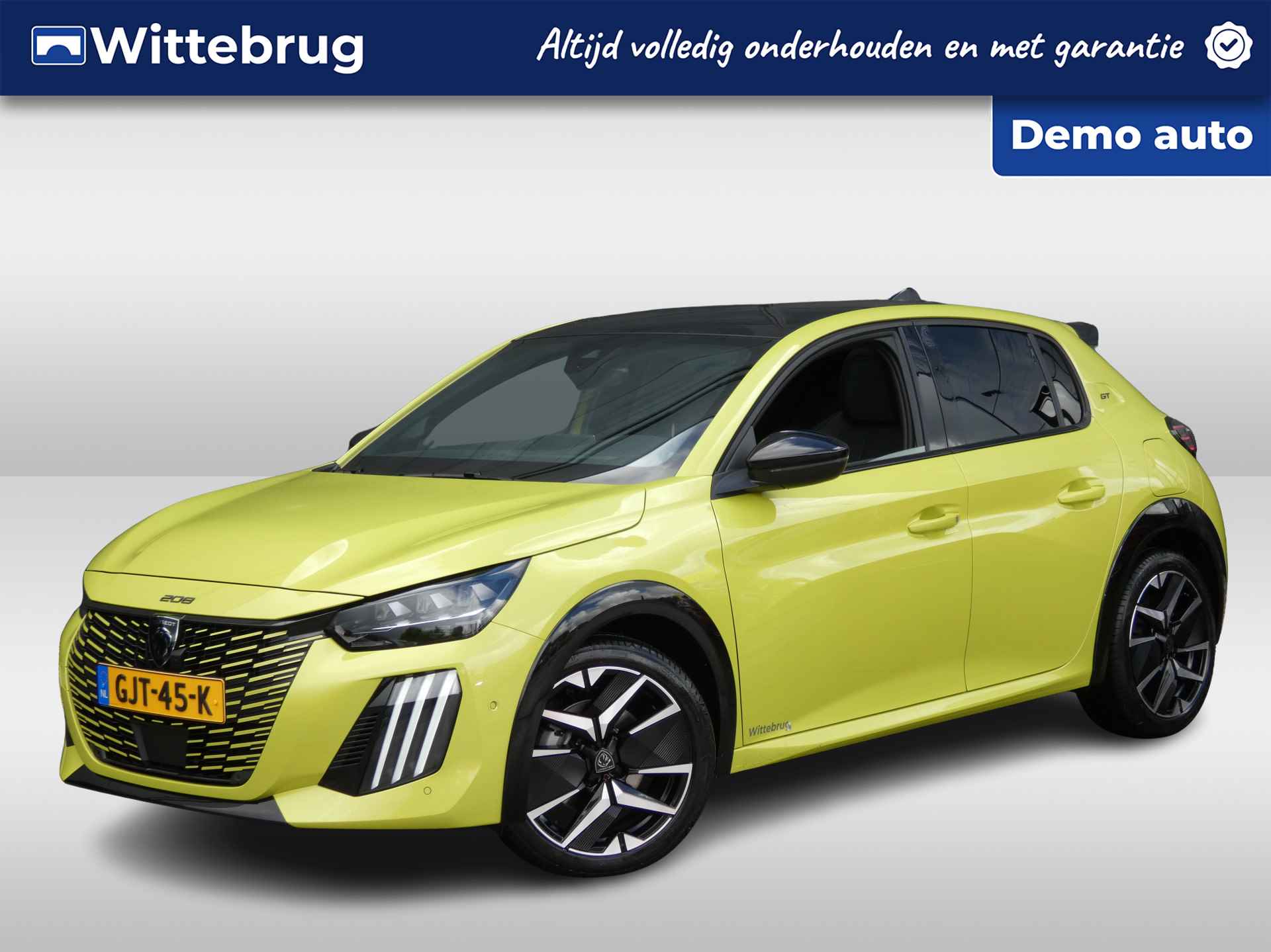 Peugeot 208 Hybrid 100 e-DCS6 GT | DEMO-KORTING! | Panoramadak | Pack Vision | Driving Assist Pack