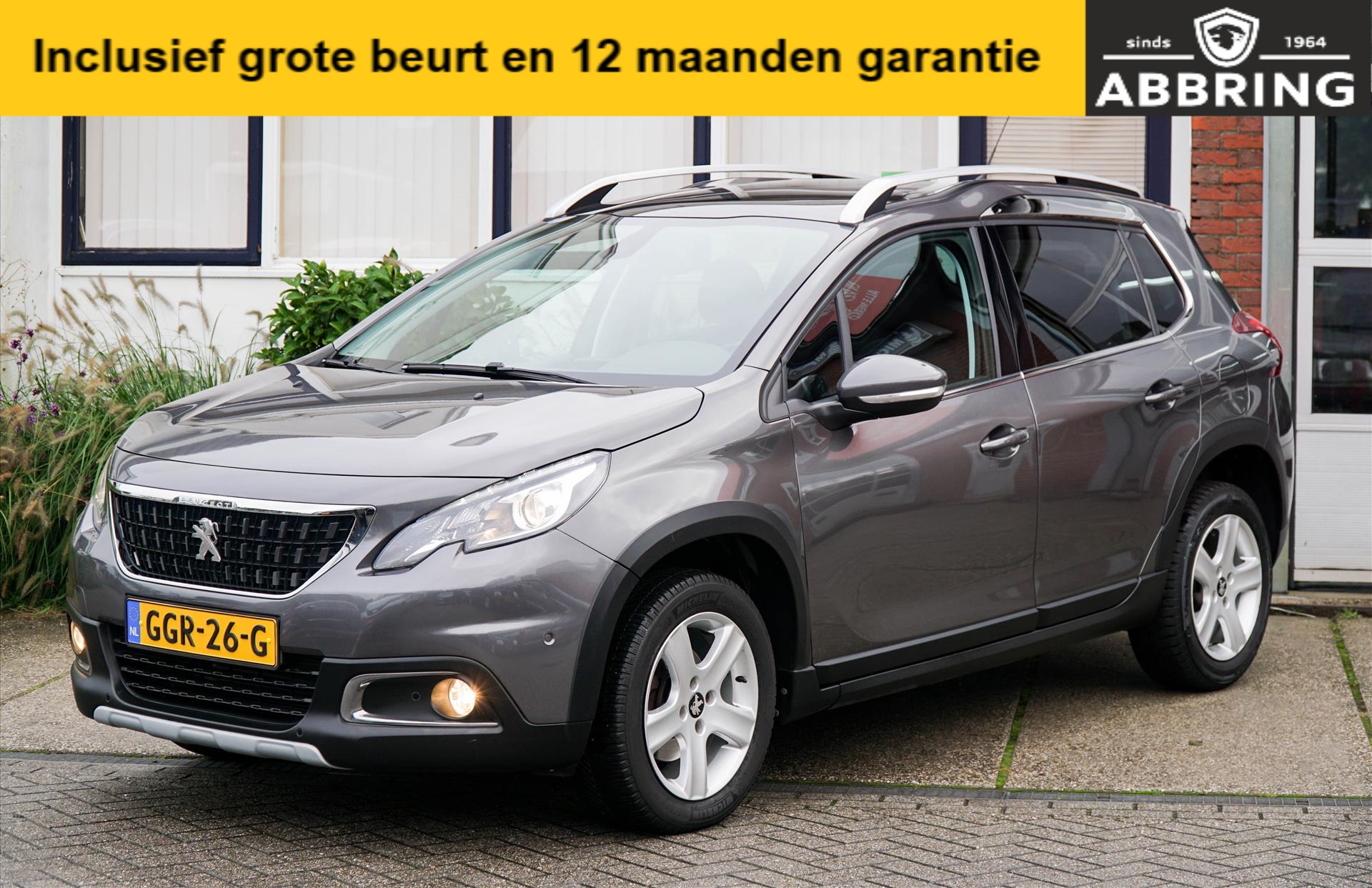 Peugeot 2008 automaat glazen dak, camera, dealer onderhouden