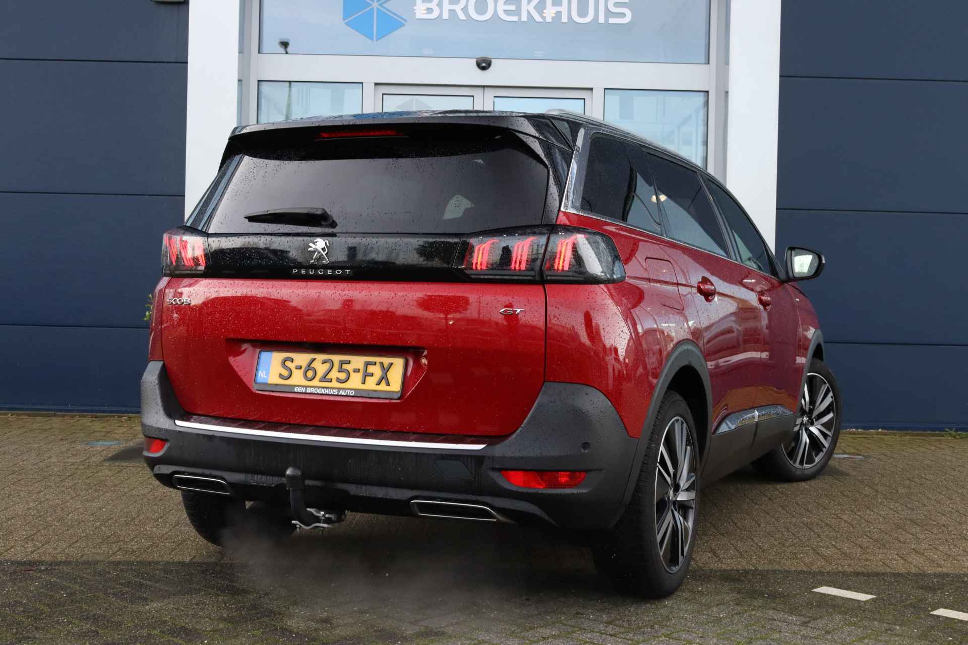 Peugeot 5008 1.2 PureTech GT Pack Business | 7-zits | Schuif/kantel dak | Focal | Trekhaak | Stoelverwarming | Keyless | ACC | Elektr. klep | - 3/49