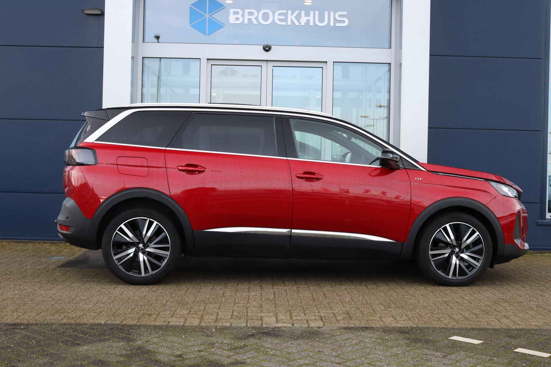 Peugeot 5008 1.2 PureTech GT Pack Business | 7-zits | Schuif/kantel dak | Focal | Trekhaak | Stoelverwarming | Keyless | ACC | Elektr. klep | - 13/49