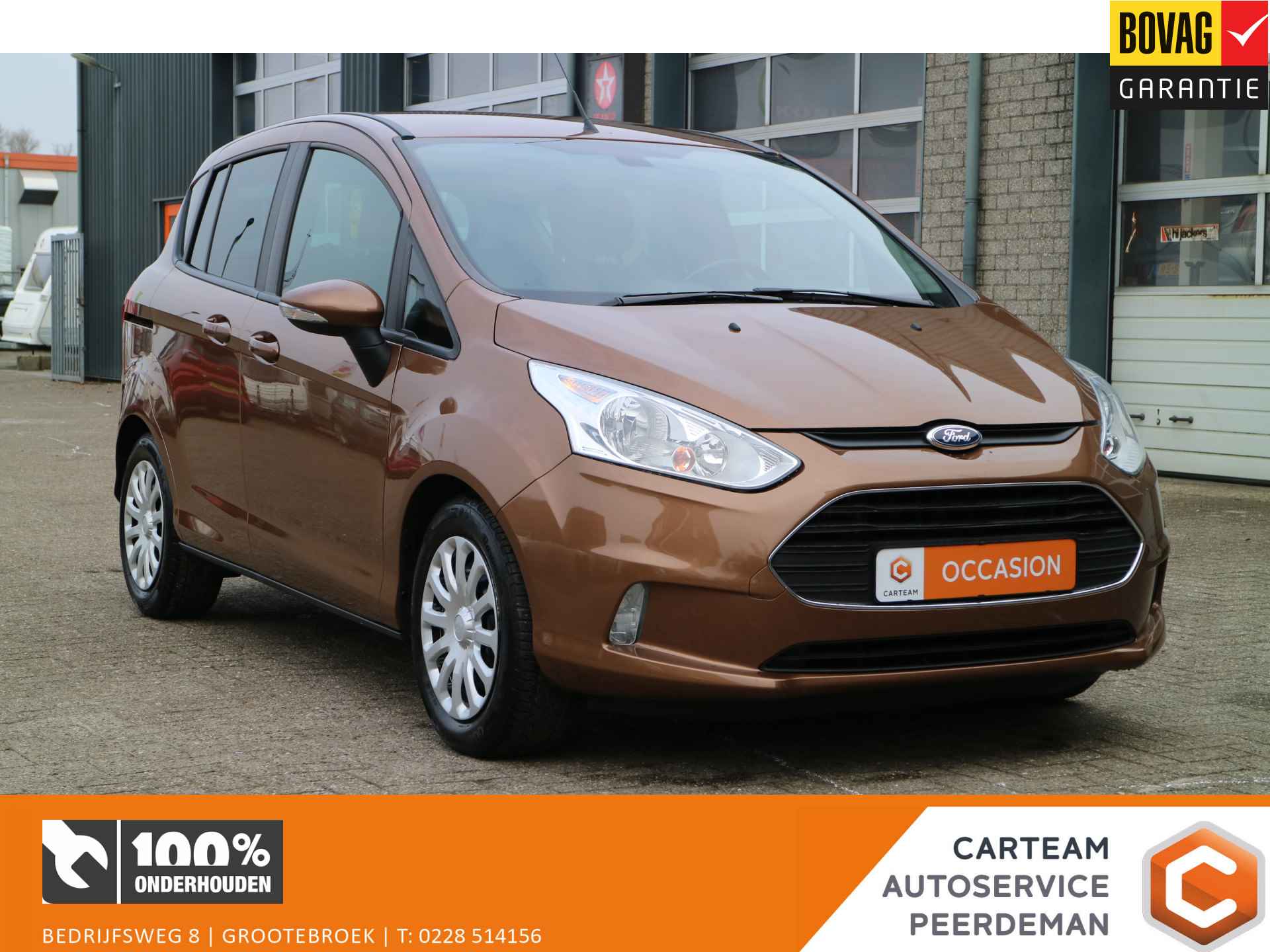 Ford B-MAX 1.0 EcoBoost Trend | Goed onderhouden! | Nieuwe Distributie! |