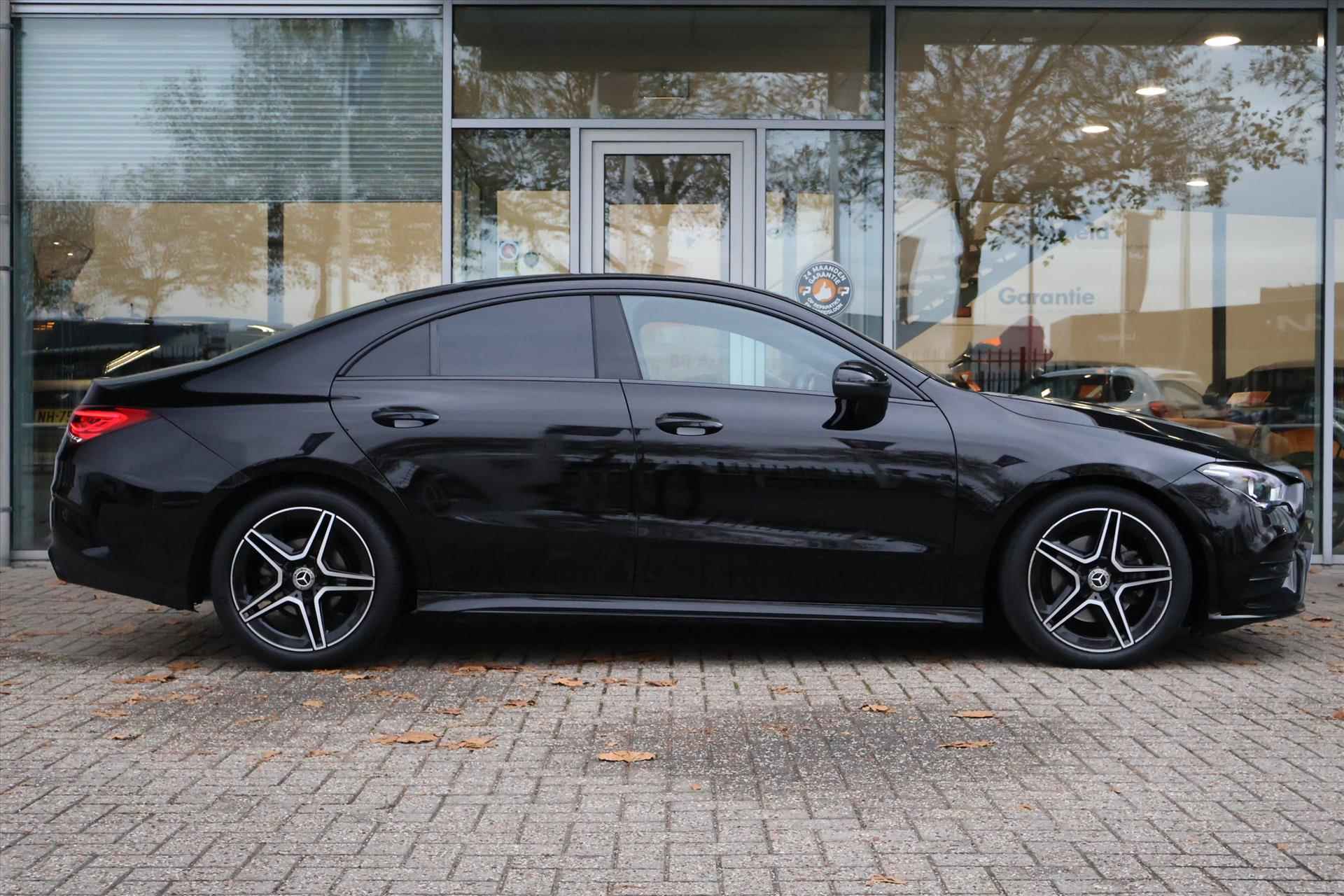 Mercedes CLA Coupé 180 AMG-Line 136pk | Sfeer | Trekhaak | DAB | Navi | Cruise | Stoelverwarming | 1e Eigenaar - 12/43