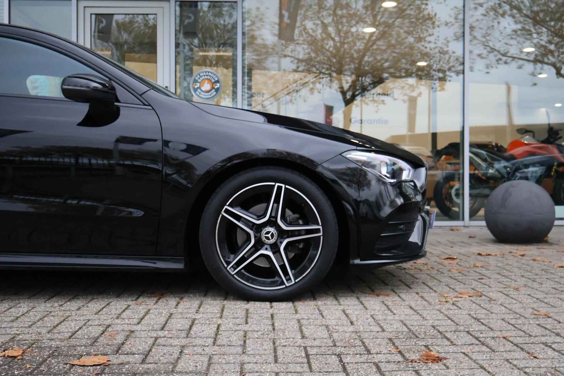 Mercedes CLA Coupé 180 AMG-Line 136pk | Sfeer | Trekhaak | DAB | Navi | Cruise | Stoelverwarming | 1e Eigenaar - 13/43