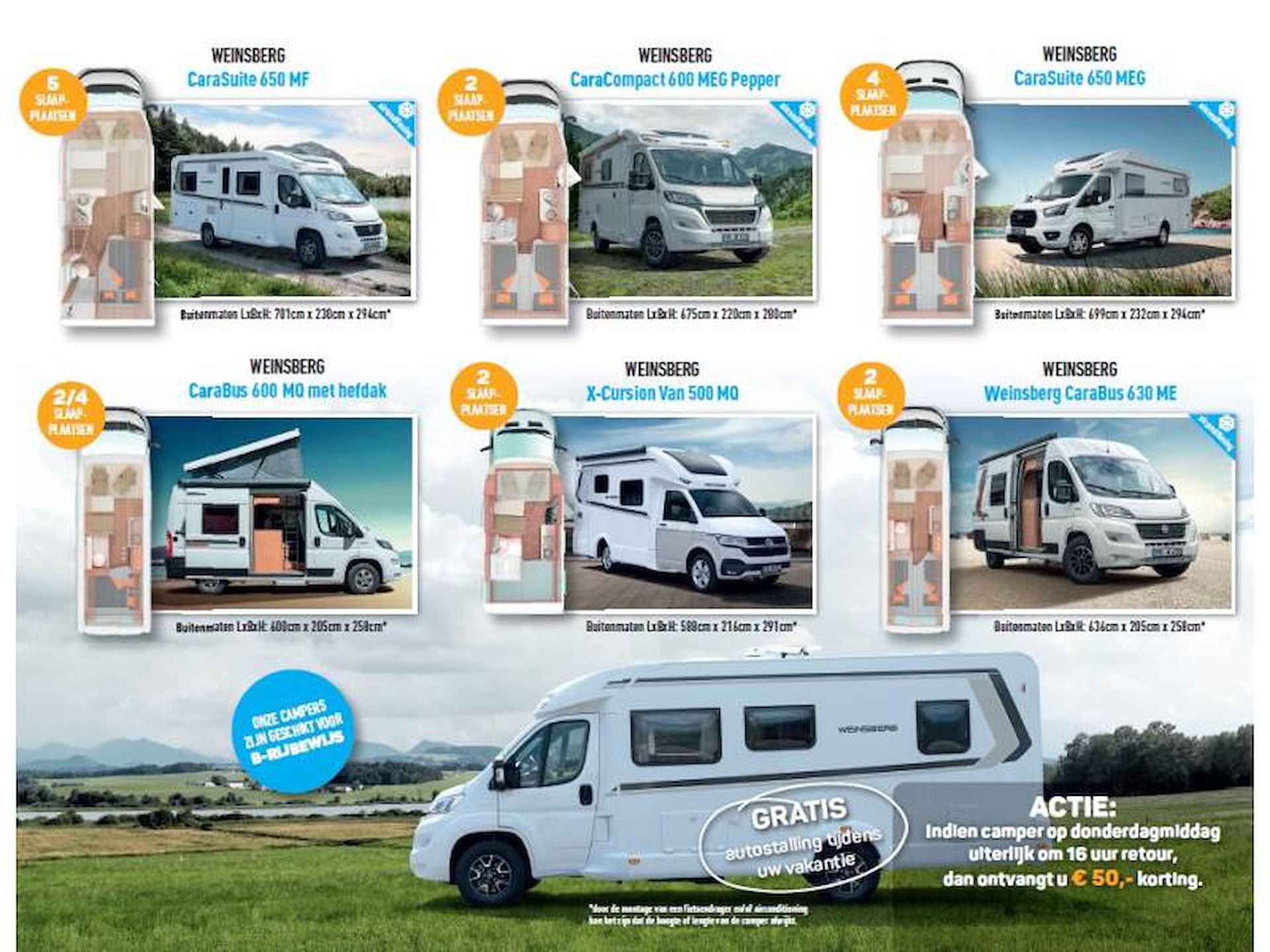 Weinsberg Xcursion 500 MQ Camper huren? Boek nu! - 3/21